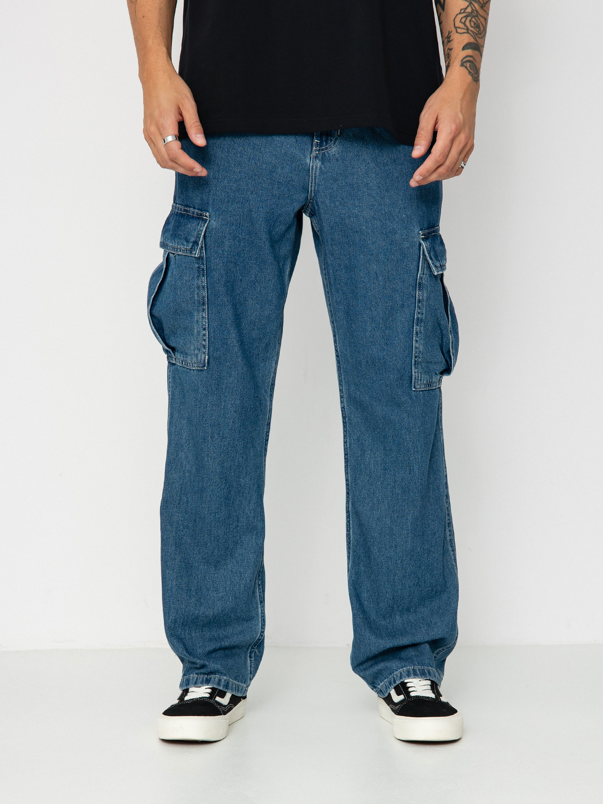 u041fu0430u043du0442u0430u043bu043eu043du0438 Vans Service Cargo Loose Denim (vintage indigo)