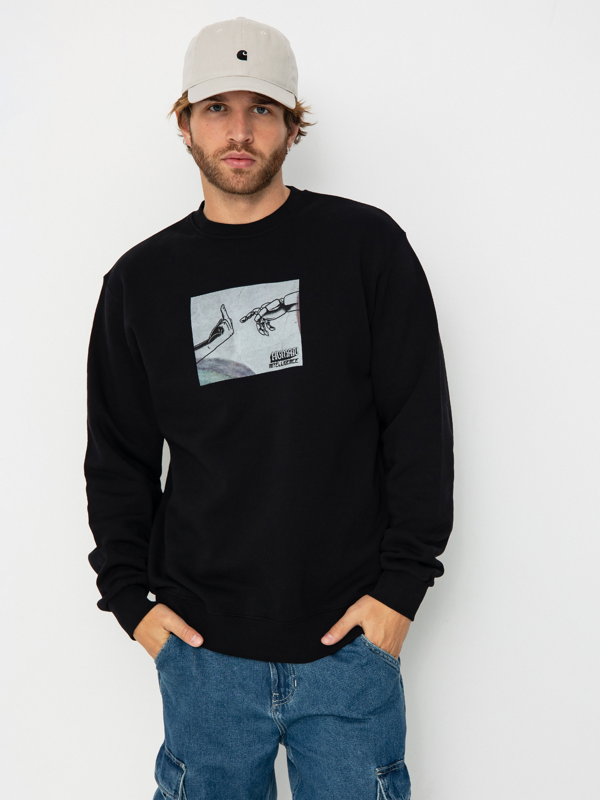 Суитшърт Iriedaily H.I. Crewneck (black)