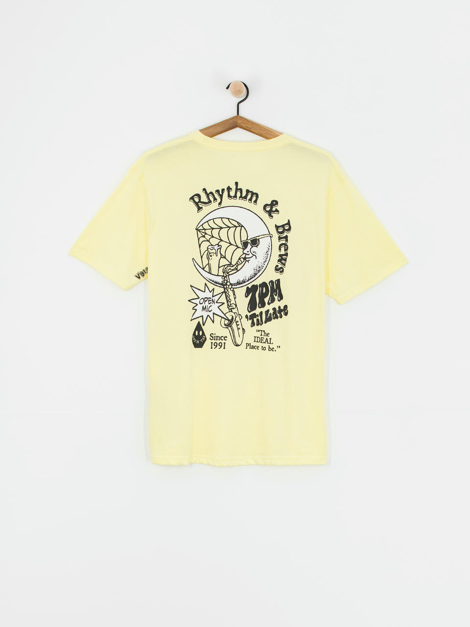 Тениска Volcom Rhythm 1991 Bsc (aura yellow)