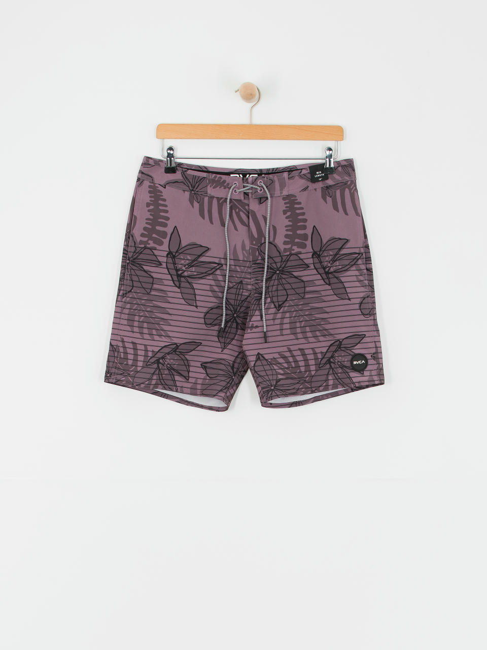 Плажни къси панталони RVCA Curren Trunk (lavender floral)