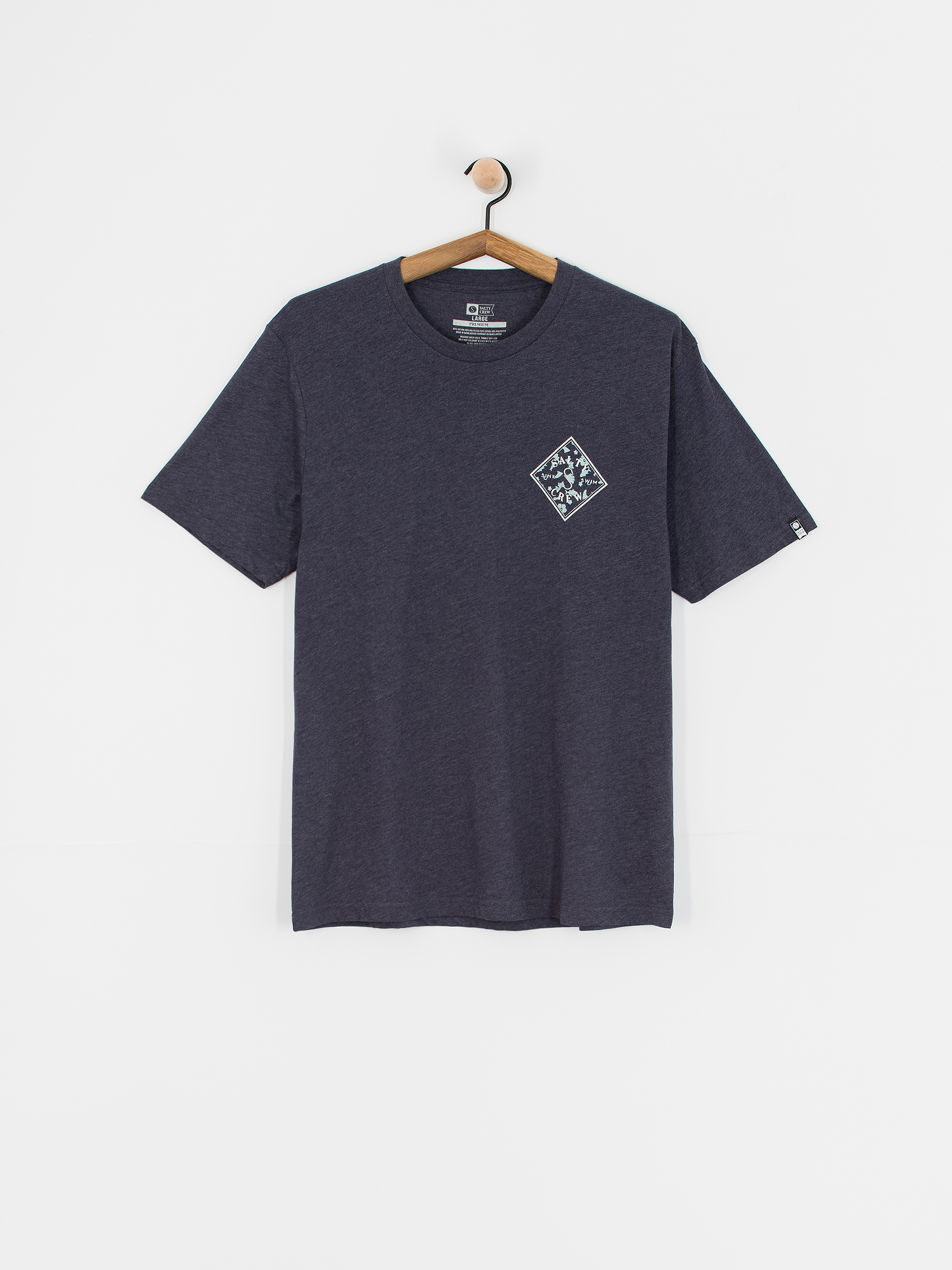 Тениска Salty Crew Tippet Tropics Premium (navy heather)
