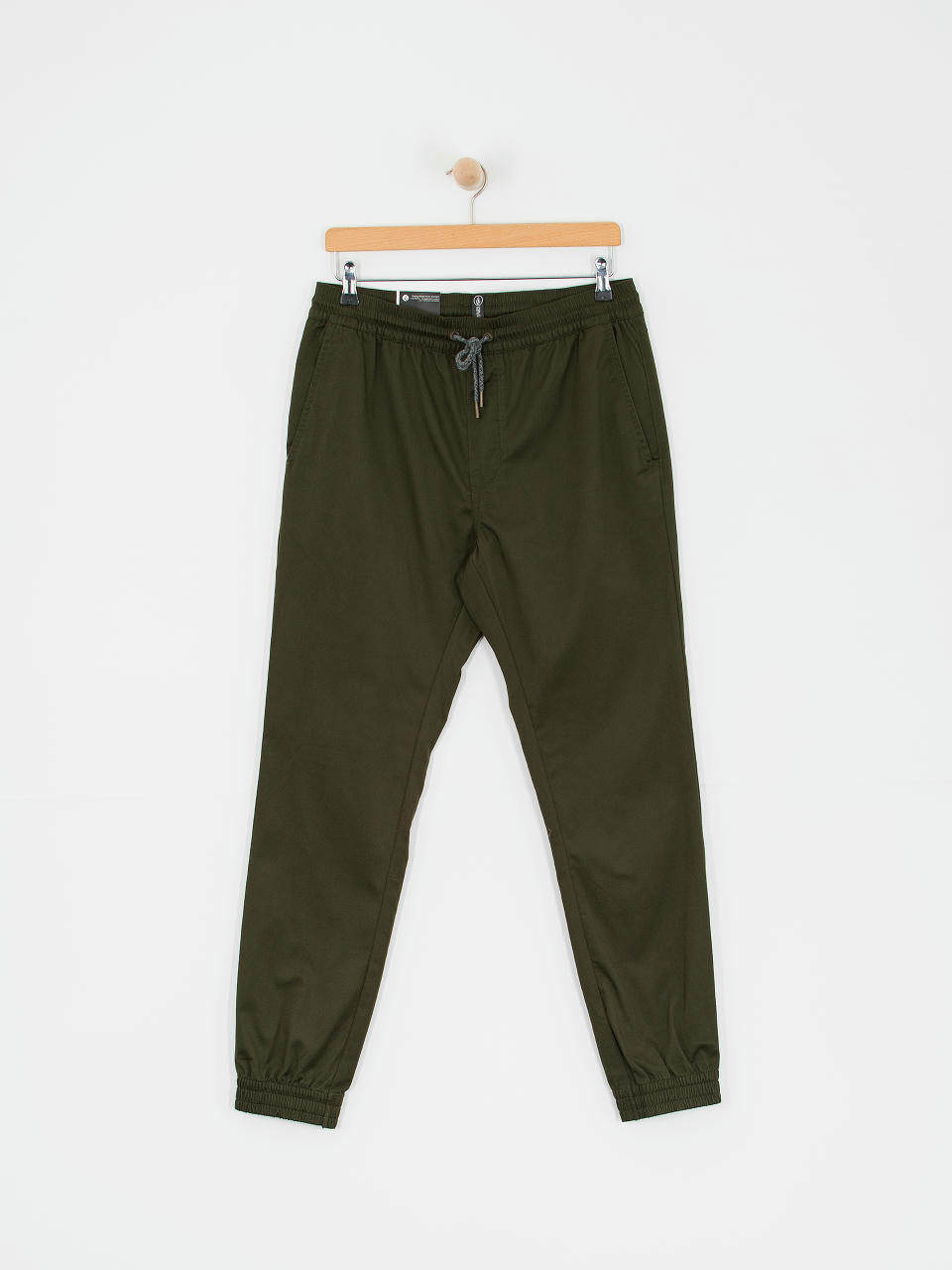 Панталони Volcom Frickin Slim Jogger (dark green)