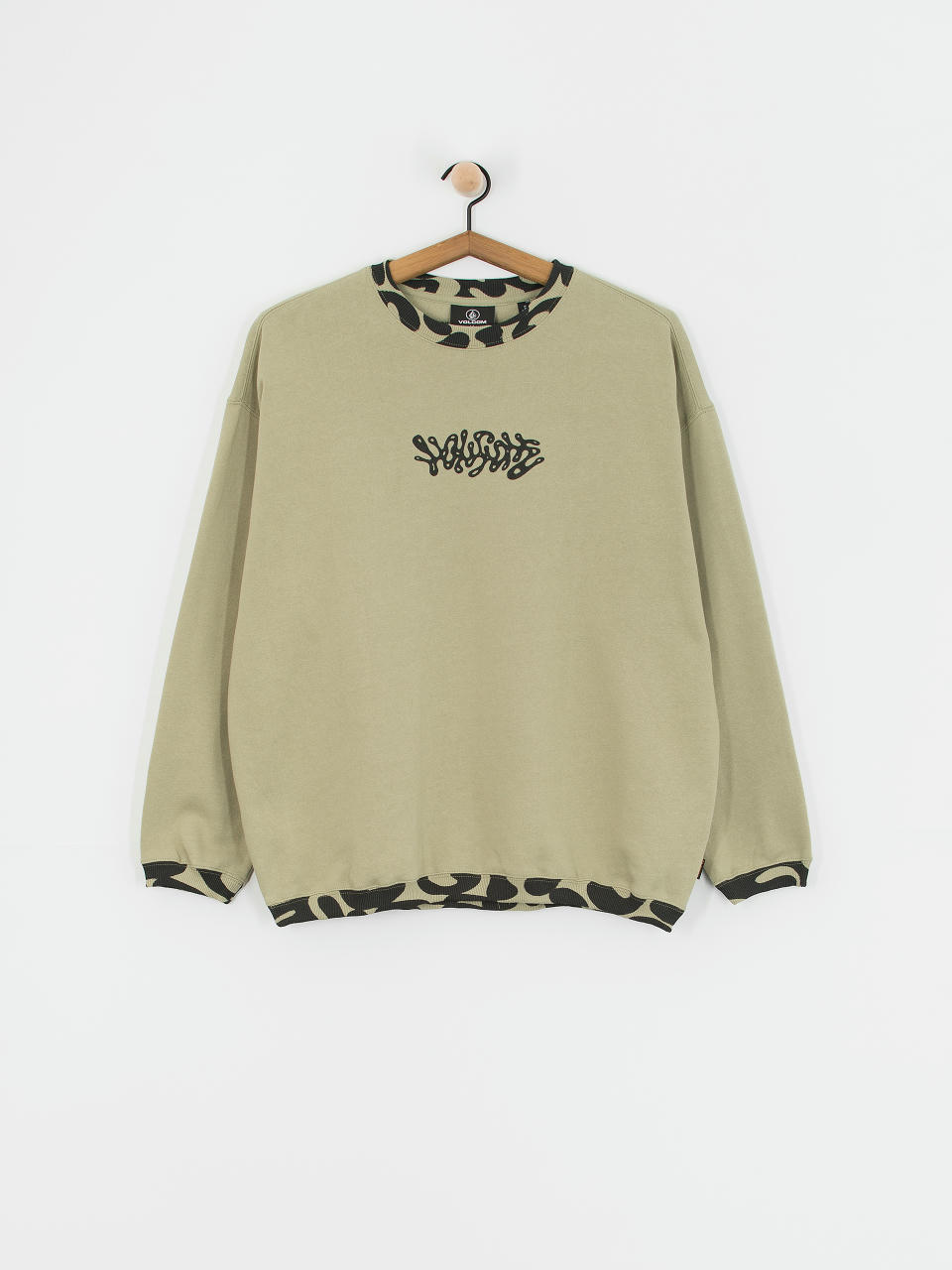 Суитшърт Volcom Fa Zephyr Crew (green tea)