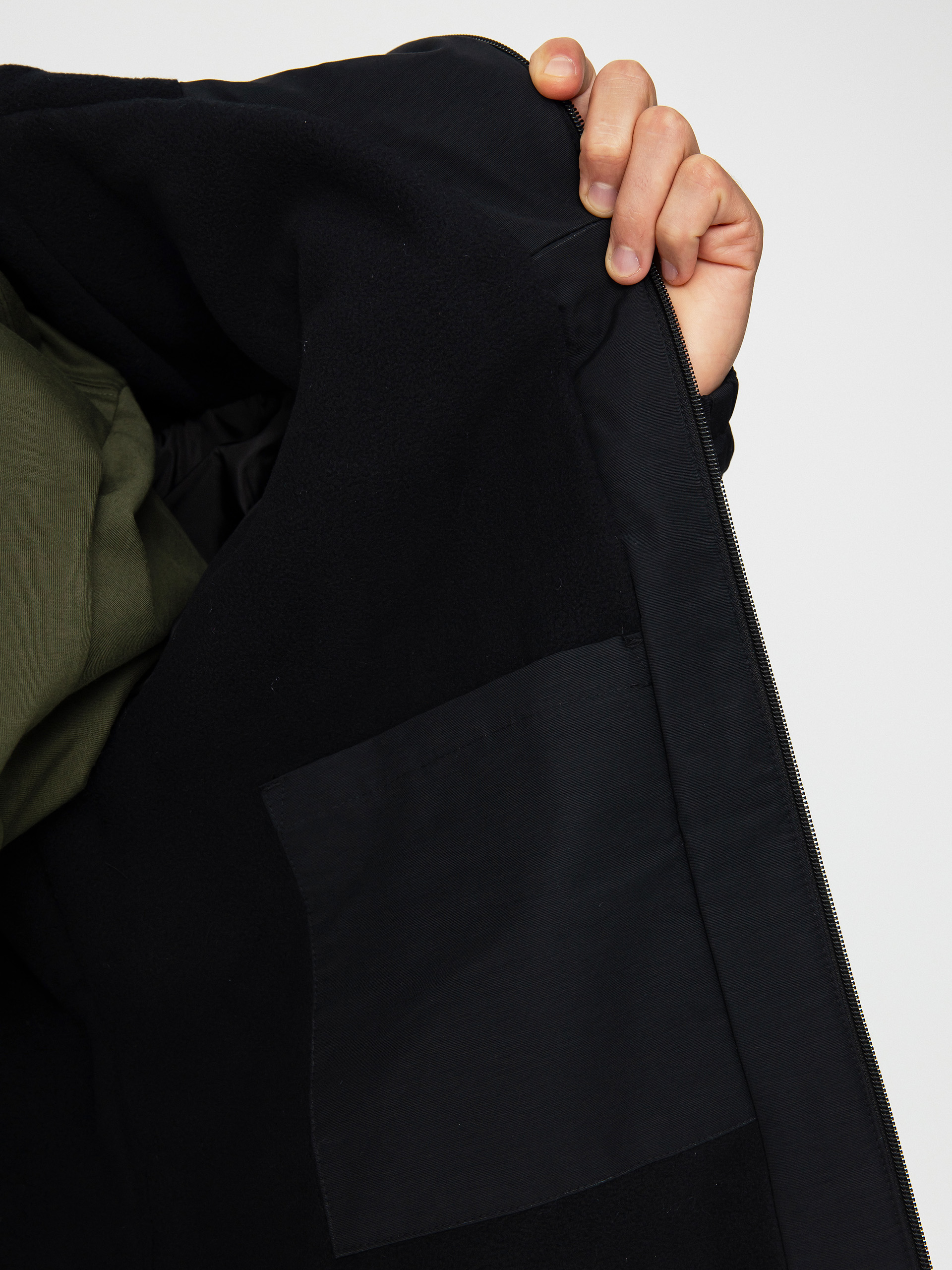 Яке Quiksilver Overcast 3K Warm (black)