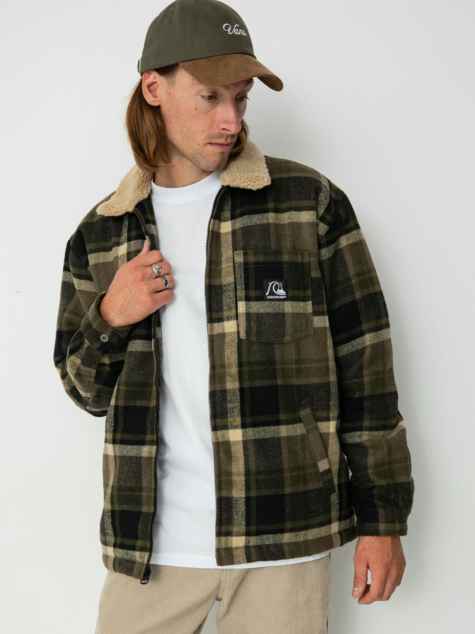 Яке Quiksilver Dna Sherpa Harrington (canteen dna surf harrington)