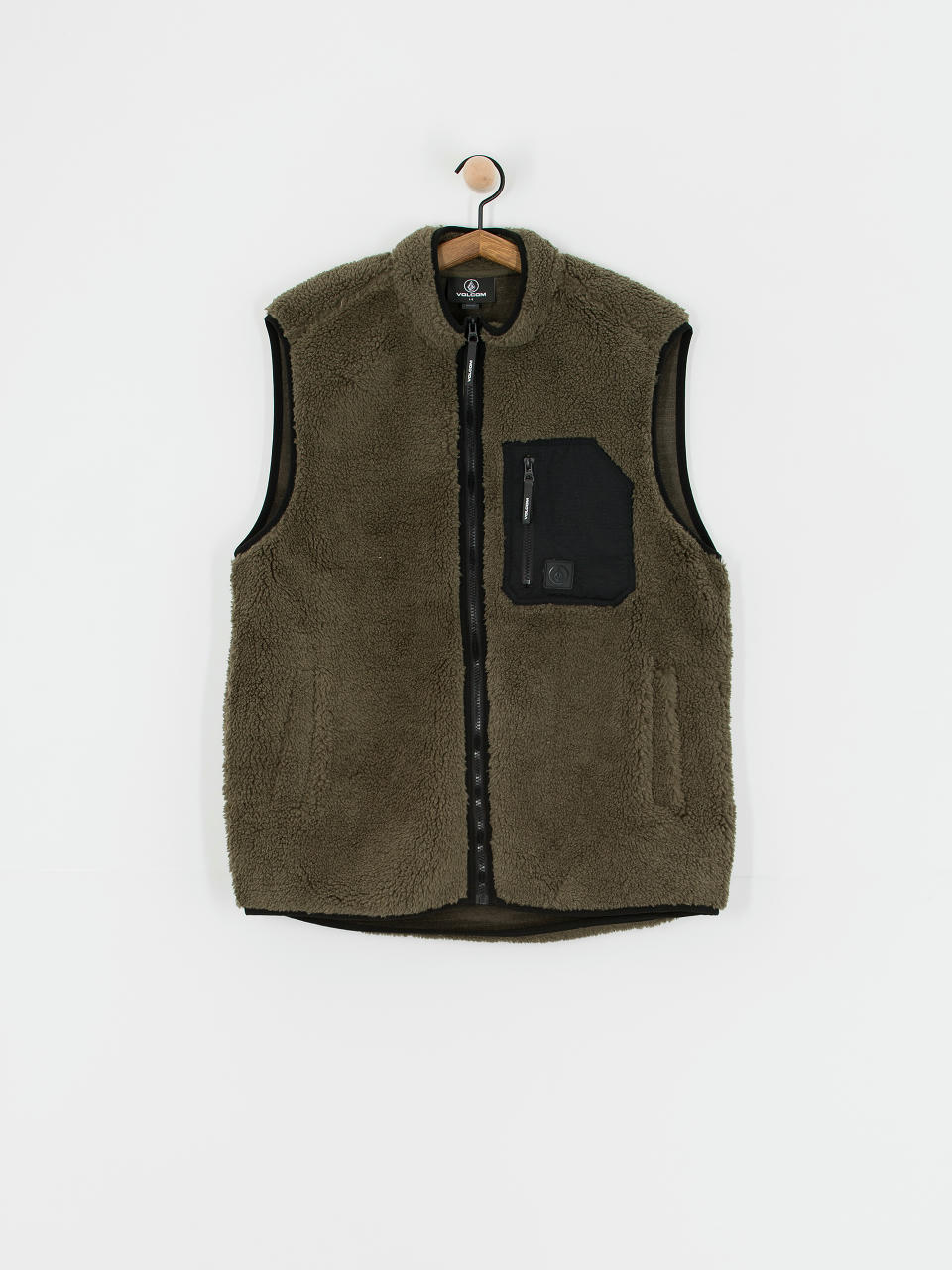 Елек Volcom Muzzer Fuzzar Vest (wintermoss)