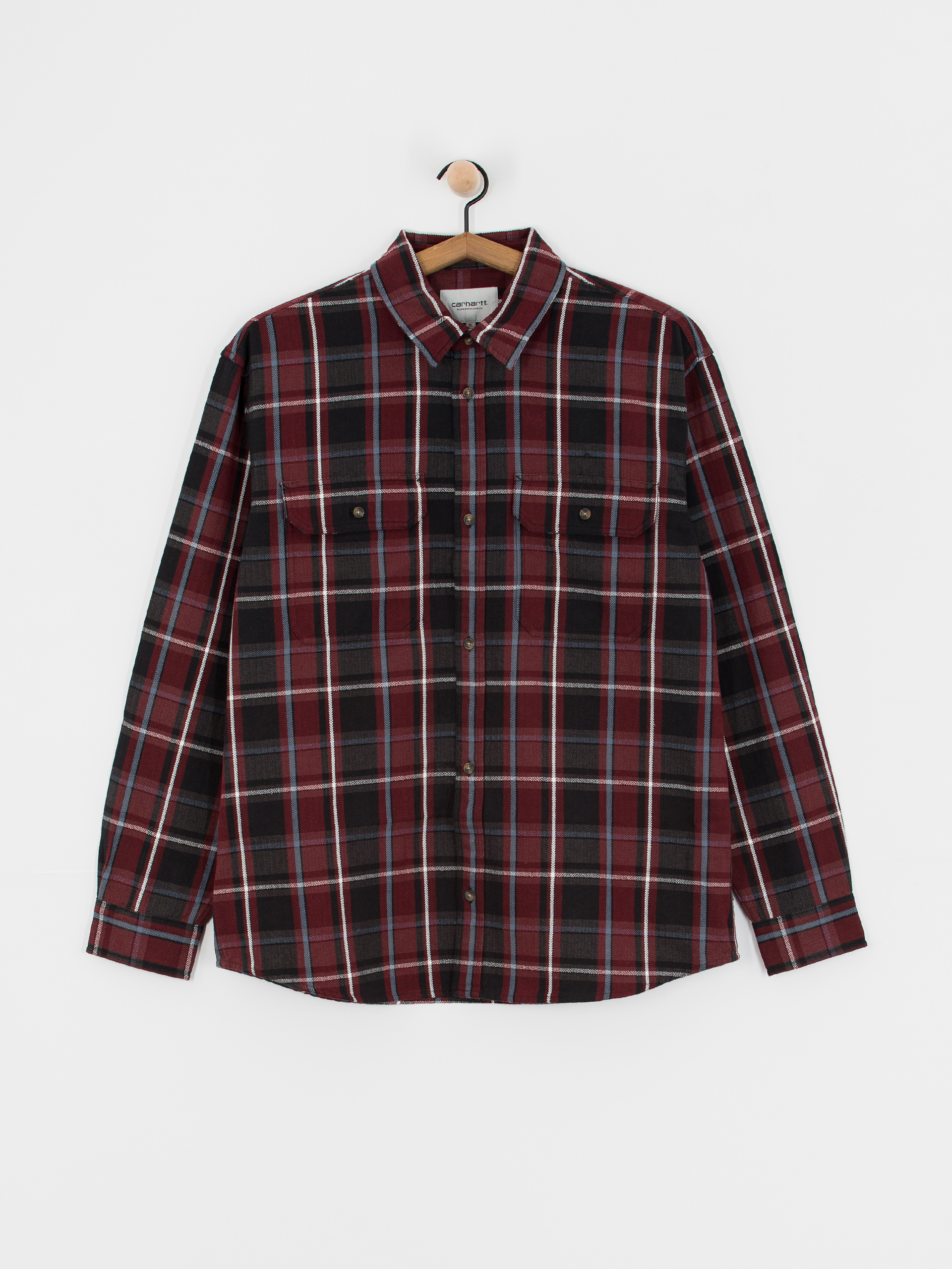 Риза Carhartt WIP Hobart (hobart check/black)
