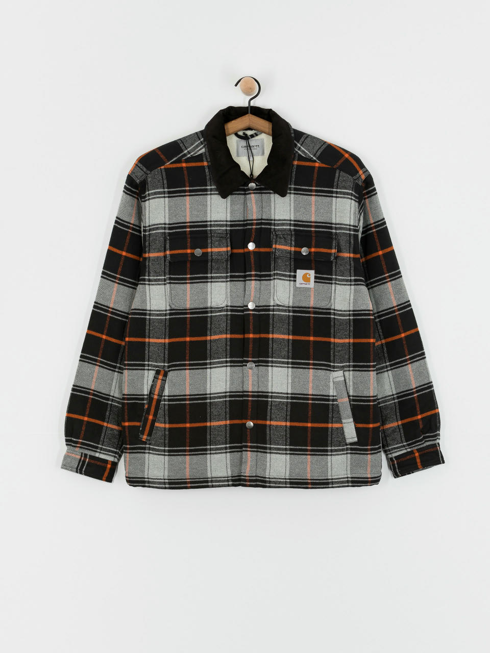 Яке Carhartt WIP Baris (baris check/grey heather/black)