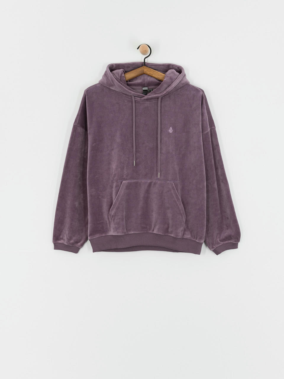 Суитшърт с качулка Volcom Stone Heart Up Velvet HD Wmn (vintage violet)