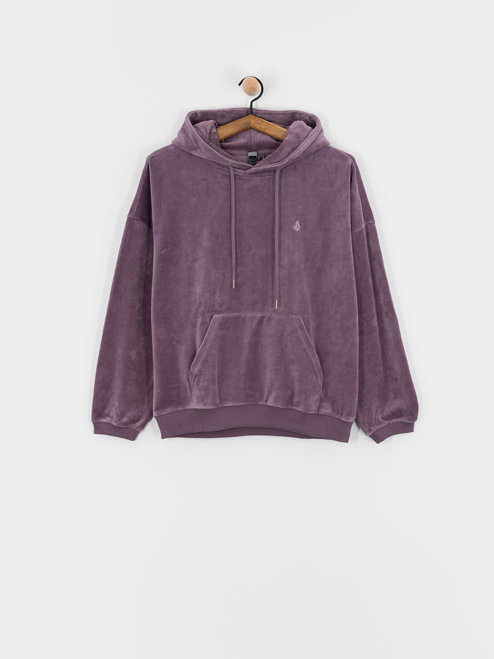 Суитшърт с качулка Volcom Stone Heart Up Velvet HD Wmn (vintage violet)