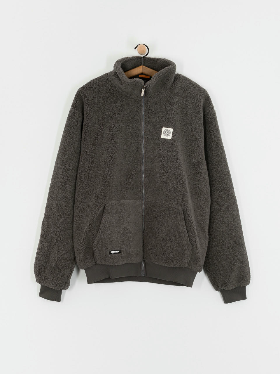 Яке MassDnm Patch Teddy Zip (grey)