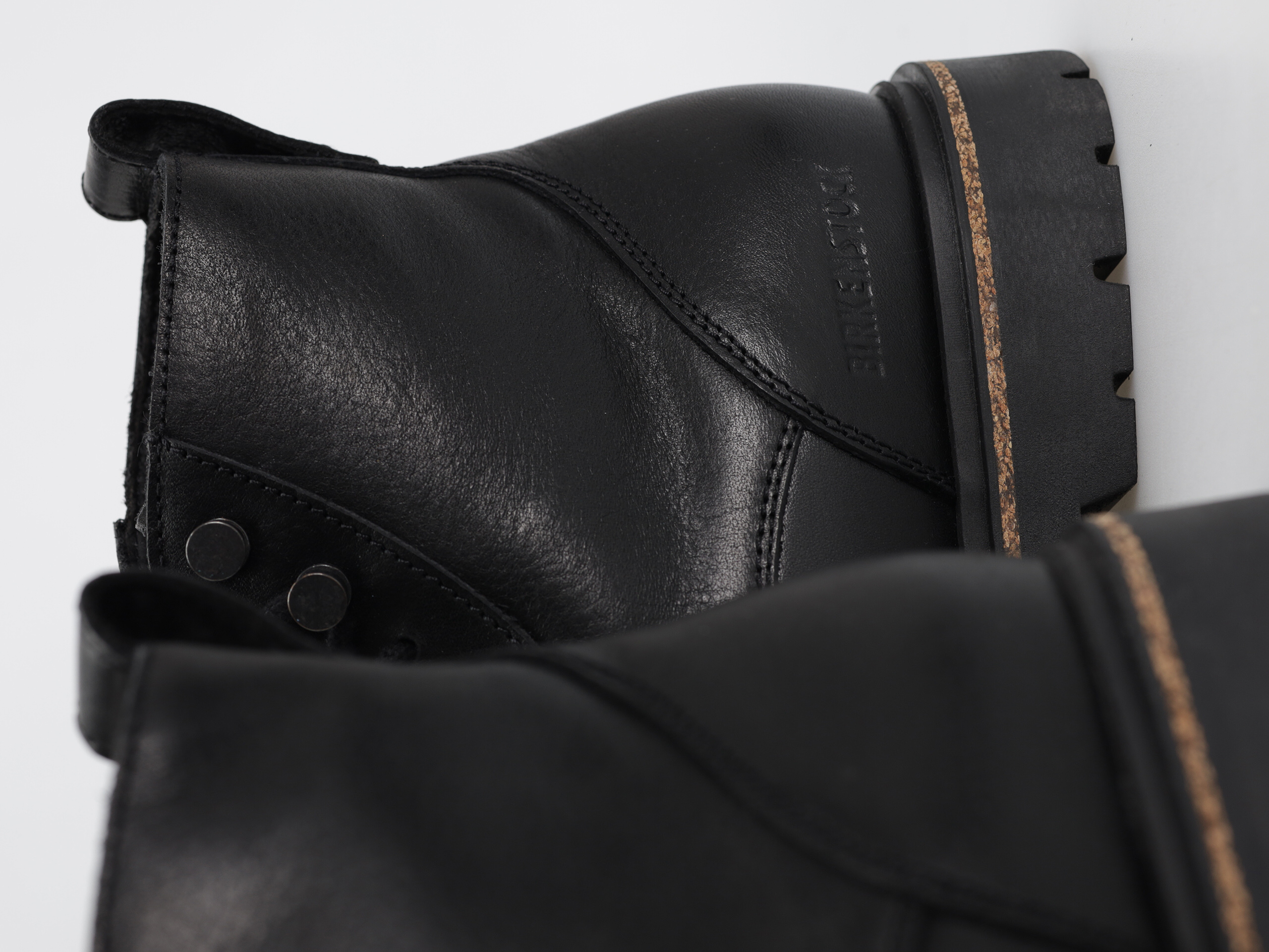 Обувки Birkenstock Highwood Lace Mid Natural Leather Regular (black)