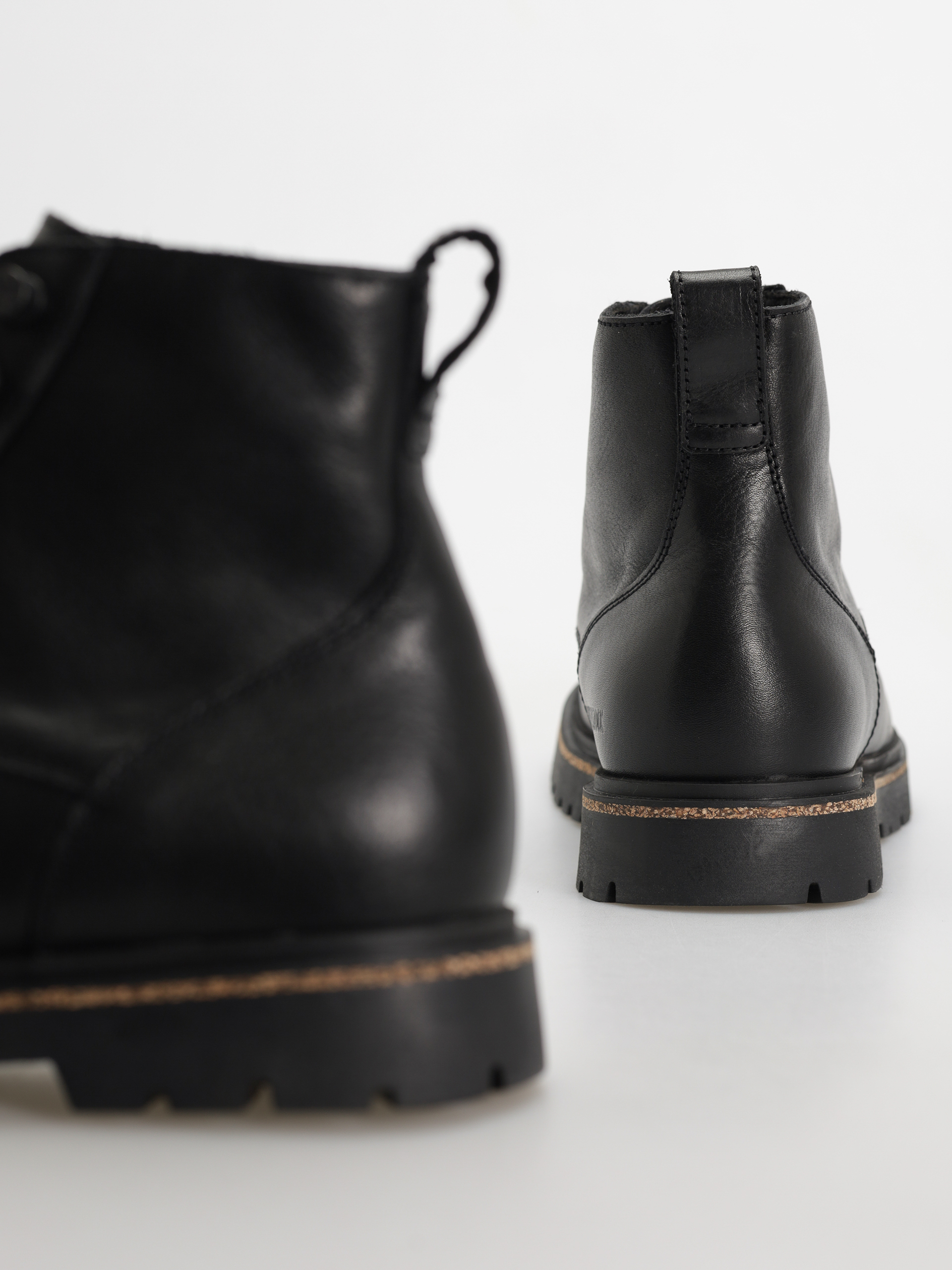 Обувки Birkenstock Highwood Lace Mid Natural Leather Regular (black)