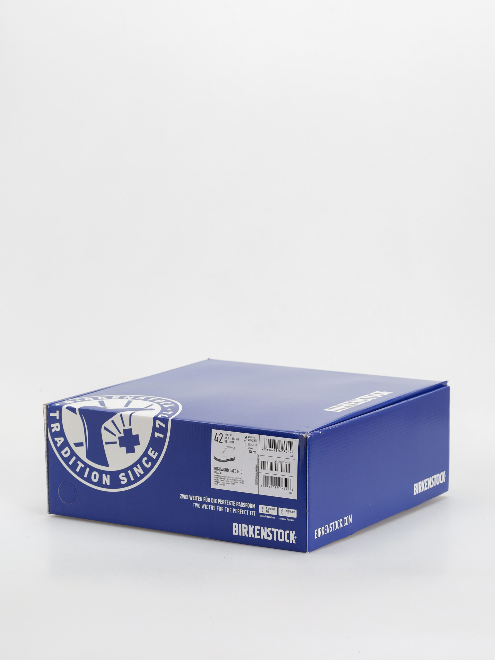 Обувки Birkenstock Highwood Lace Mid Natural Leather Regular (black)