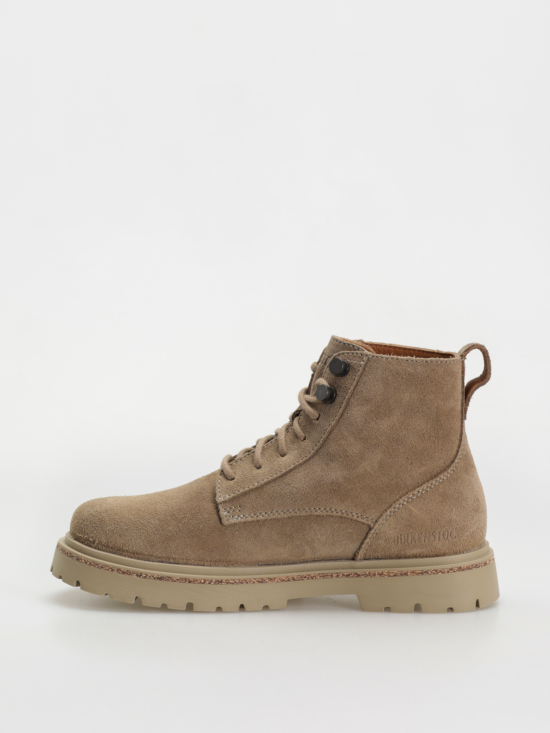 Обувки Birkenstock Highwood Lace Mid Suede Leather Narrow Wmn (taupe)