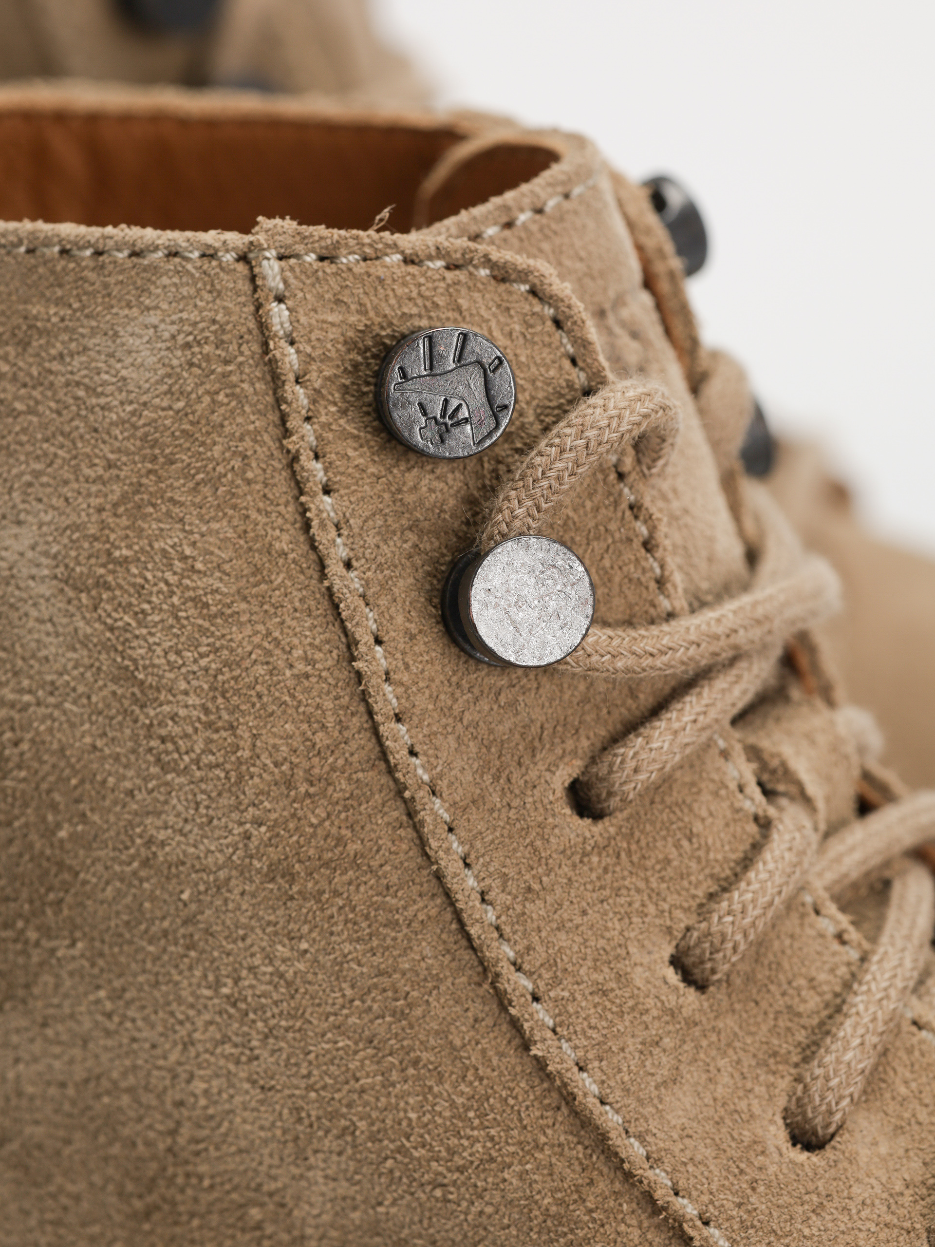 Обувки Birkenstock Highwood Lace Mid Suede Leather Narrow Wmn (taupe)