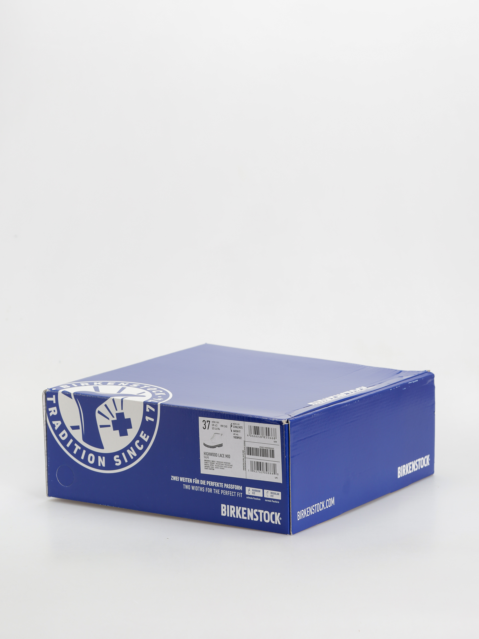 Обувки Birkenstock Highwood Lace Mid Suede Leather Narrow Wmn (taupe)