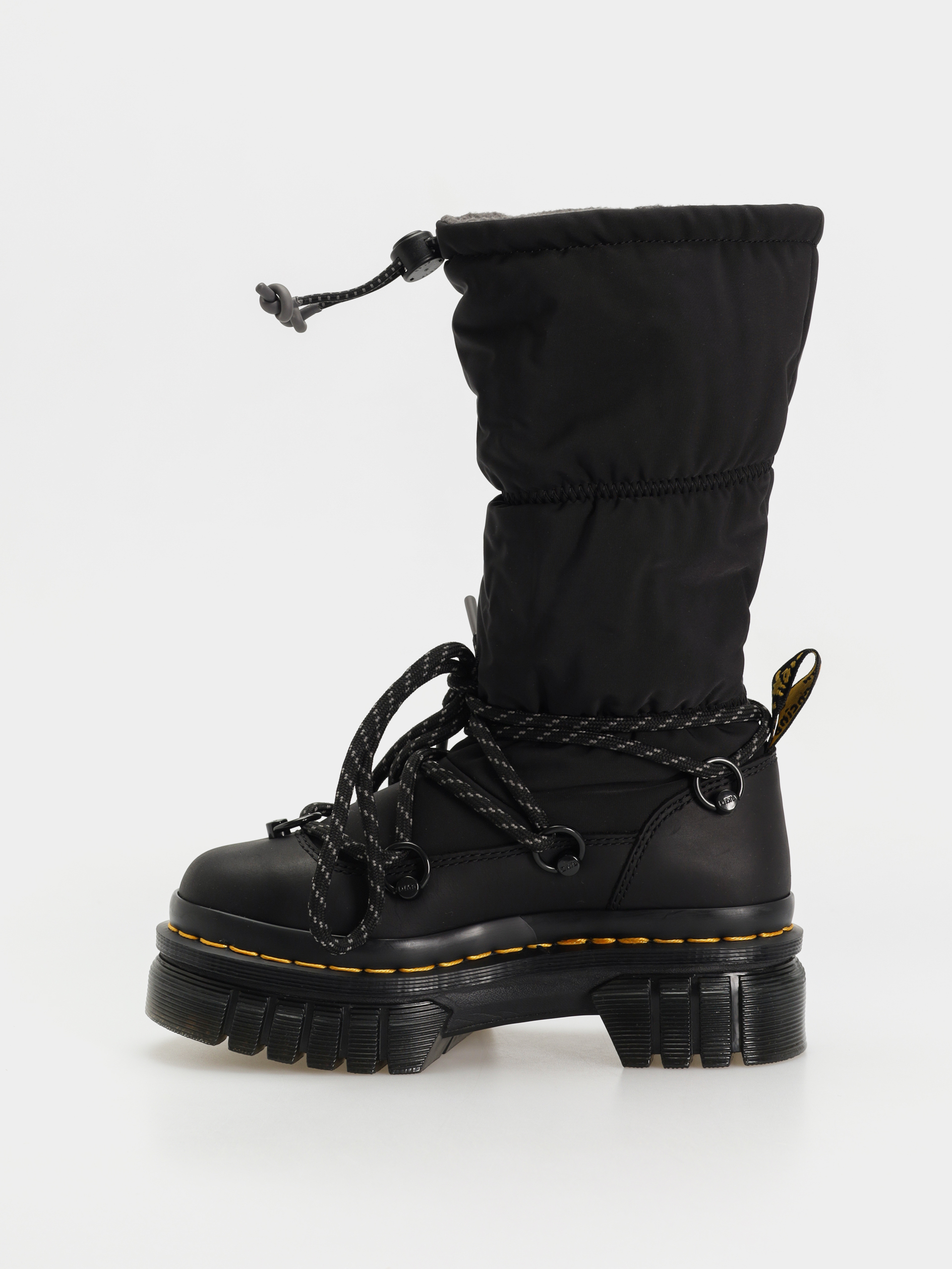 Обувки Dr. Martens Audrick Padded Hi Wmn (black snowplow wp/soft poly)