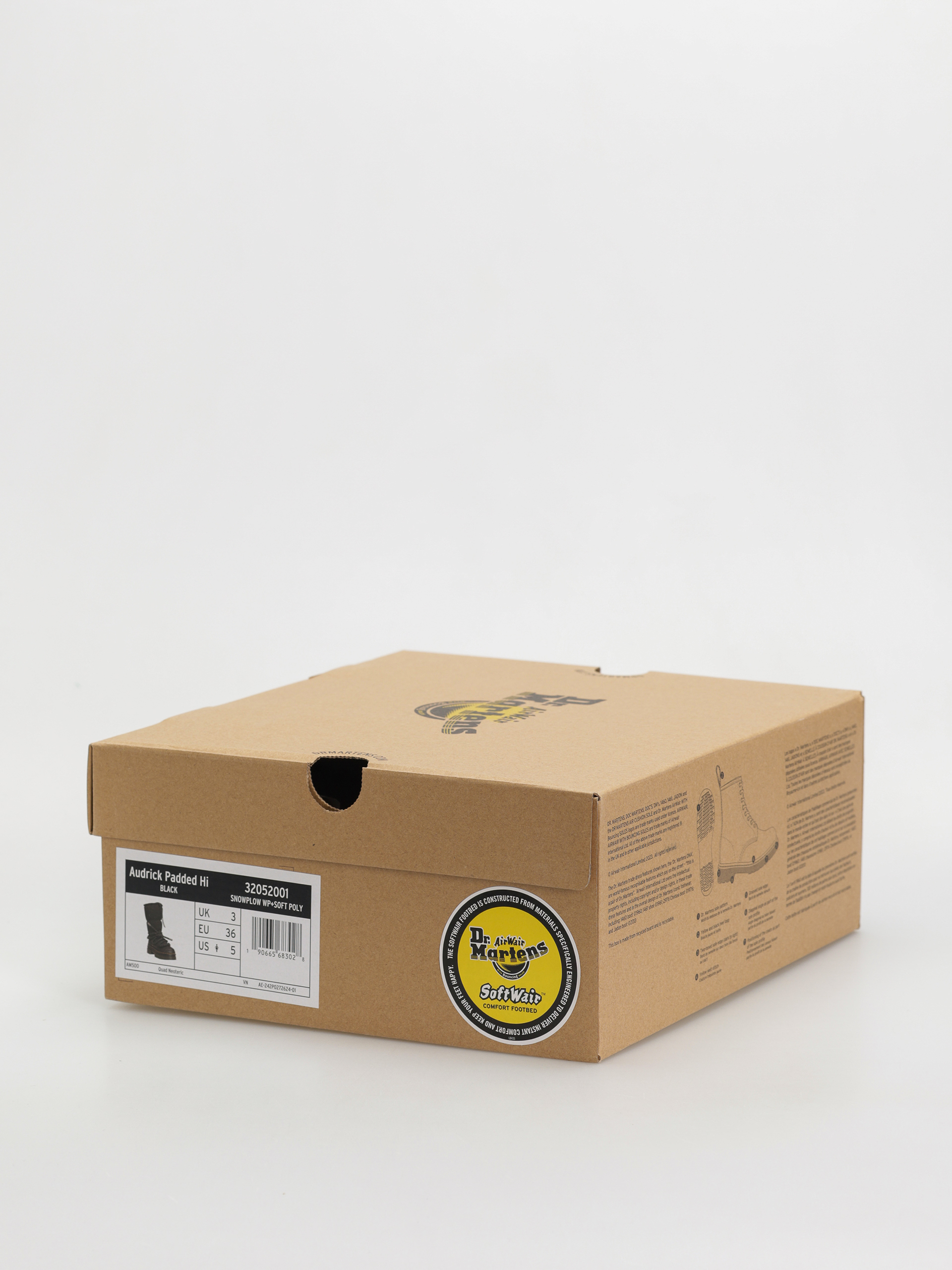 Обувки Dr. Martens Audrick Padded Hi Wmn (black snowplow wp/soft poly)