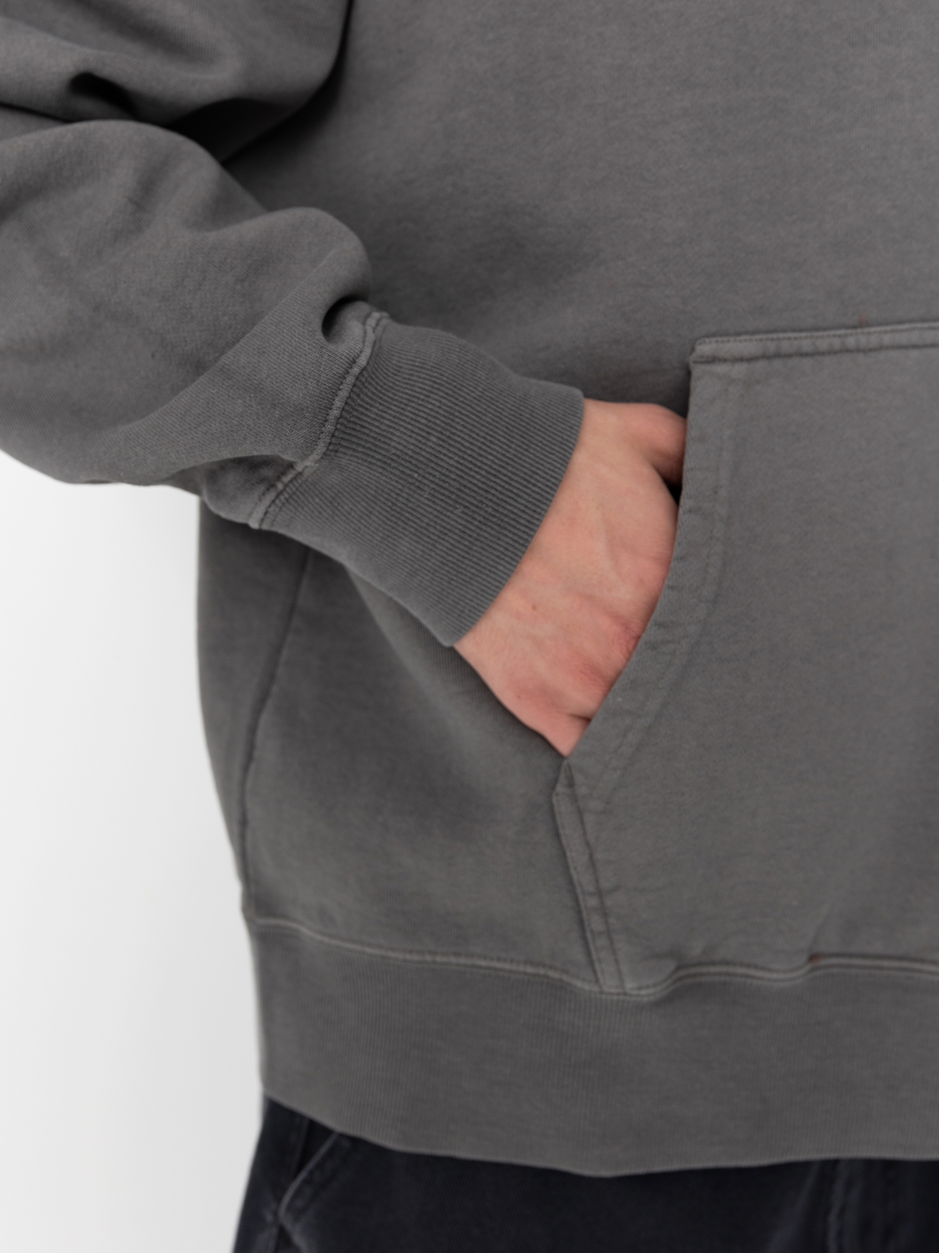 Суитшърт с качулка Fox Wordmark HD (petrol)