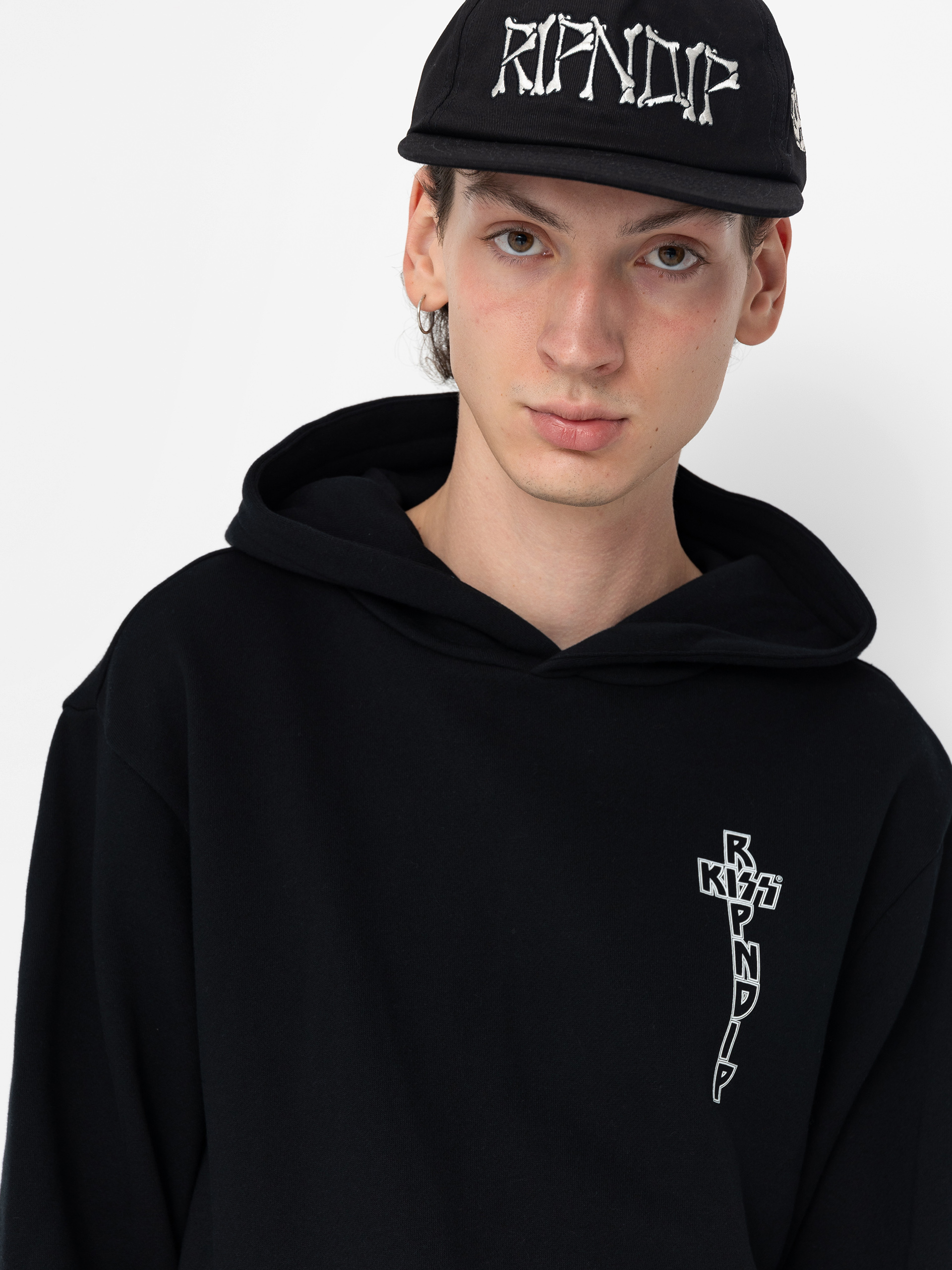 Суитшърт с качулка RipNDip Made For Lovin Ripndip HD (black)