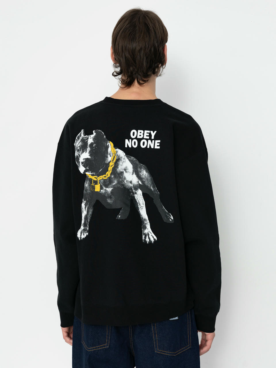 Суитшърт OBEY No One (black)