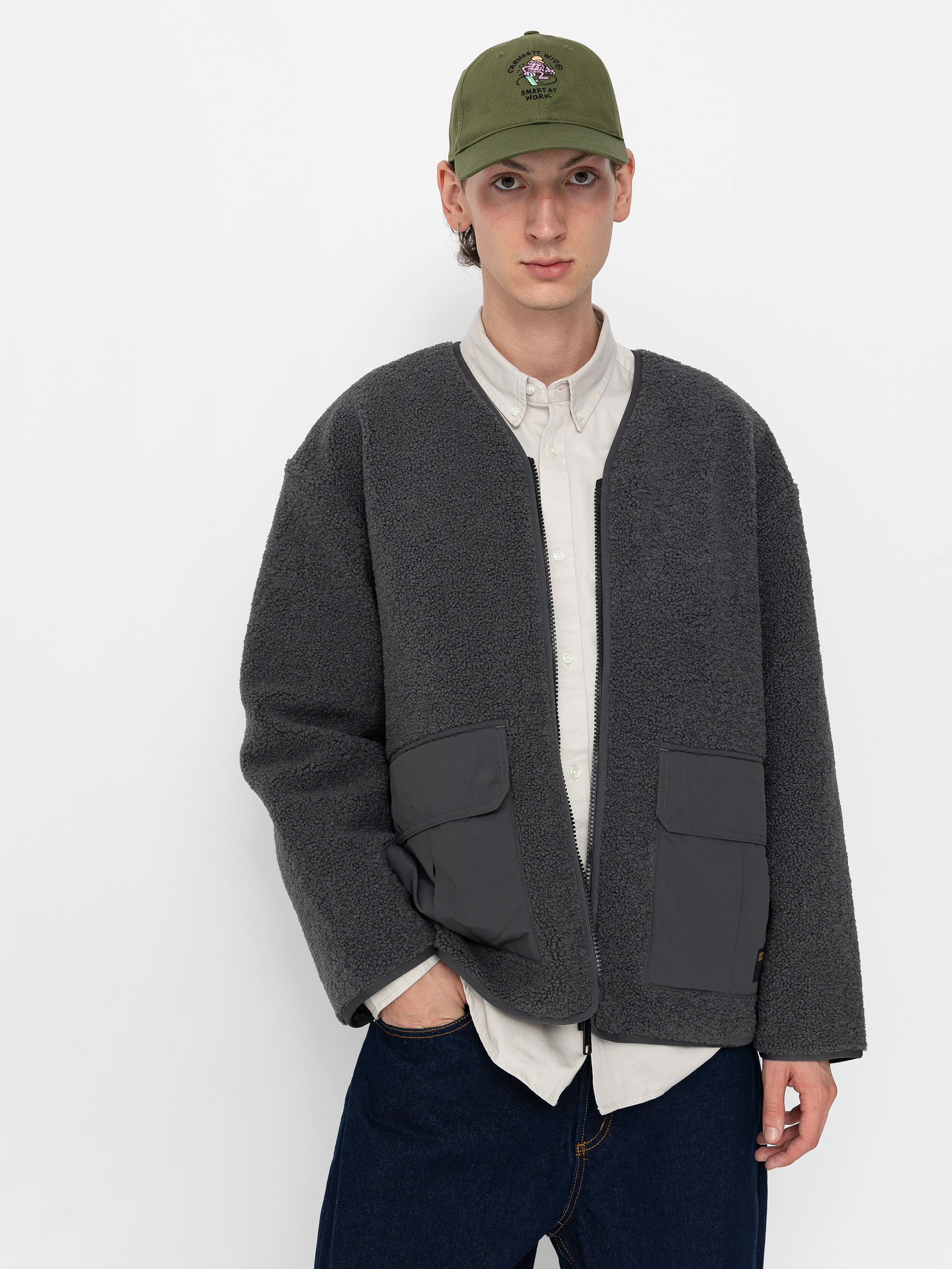 u042fu043au0435 Carhartt WIP Devin Liner (graphite/graphite)