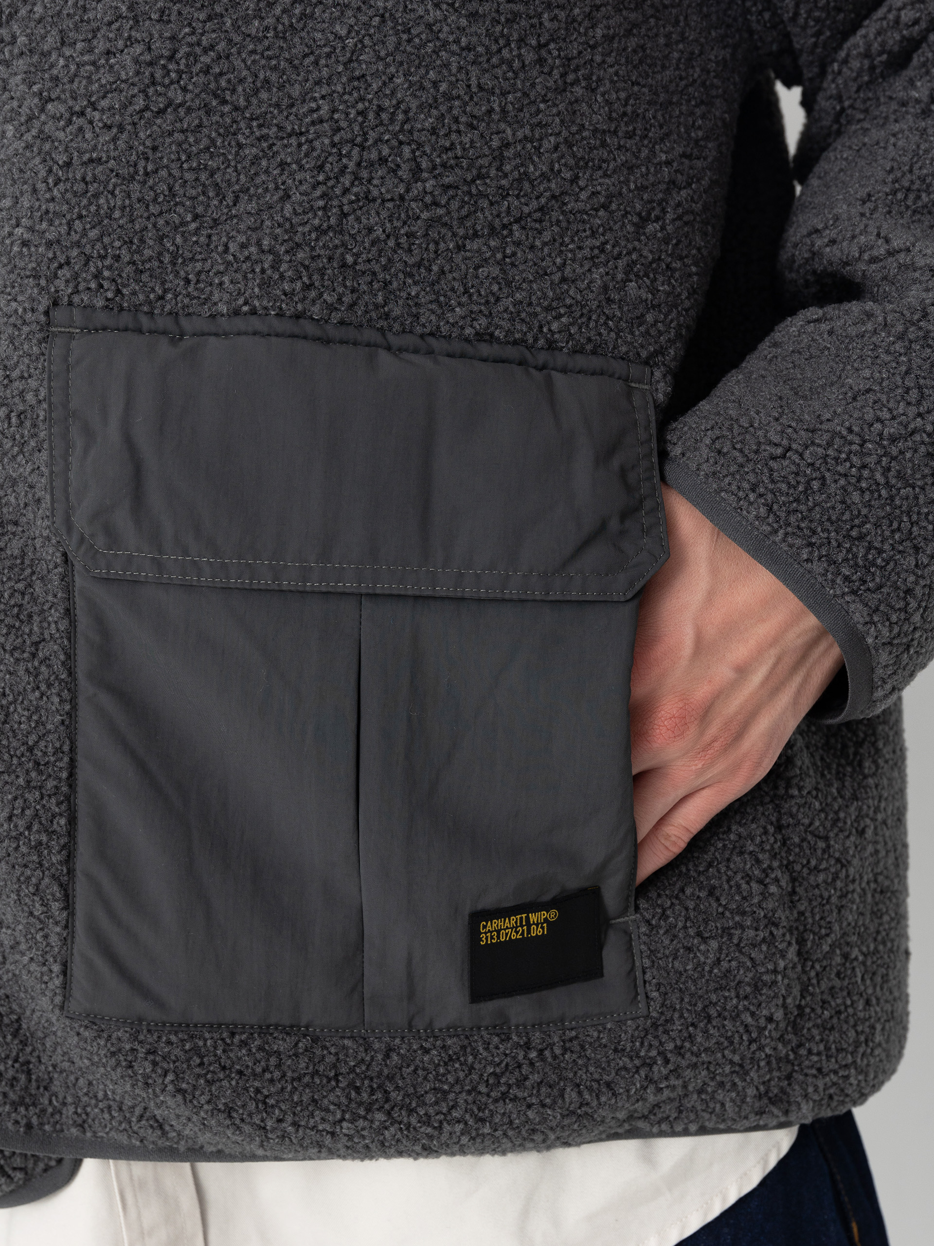 Яке Carhartt WIP Devin Liner (graphite/graphite)