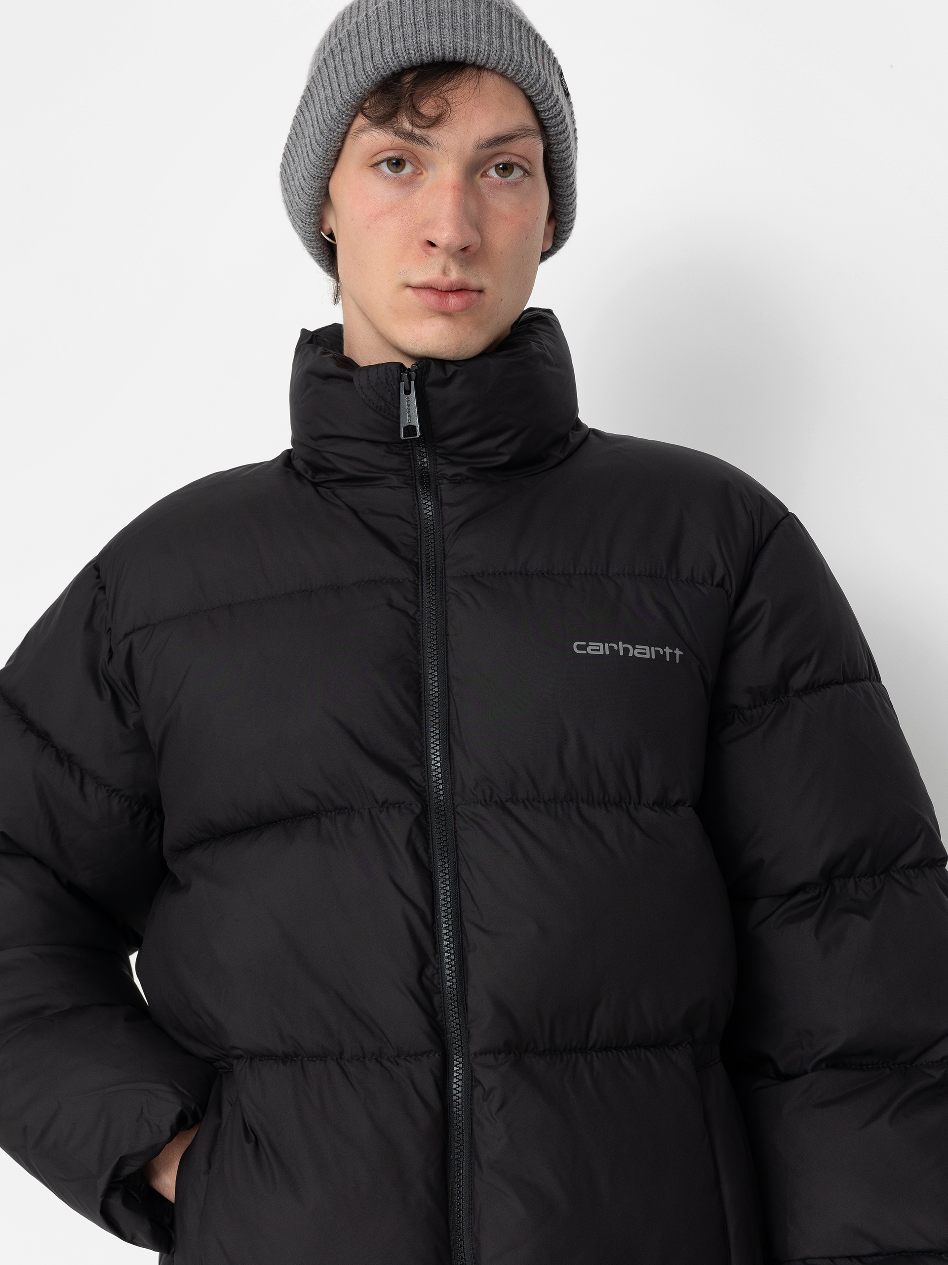 Яке Carhartt WIP Springfield (black/misty grey)