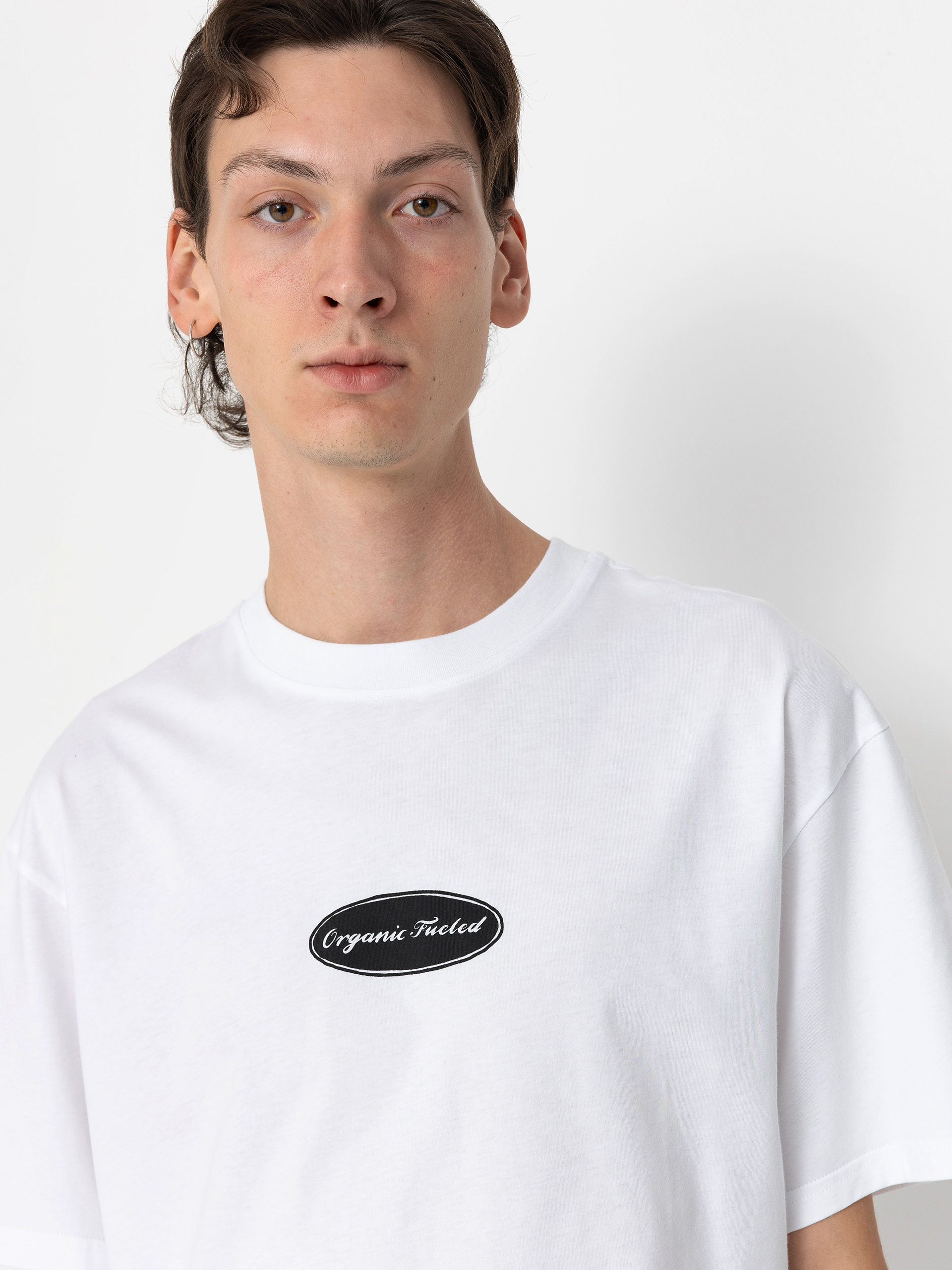 Тениска Iriedaily Organic Fueled (white)