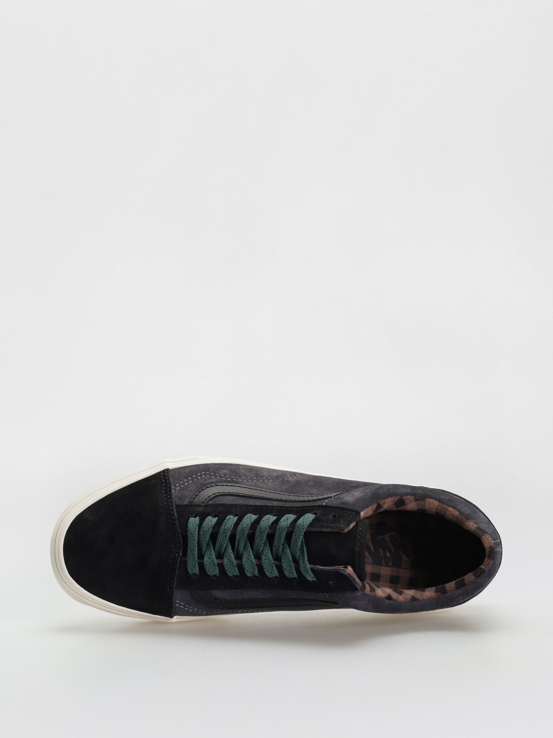 Обувки Vans Old Skool (pig suede plaid gray/black)