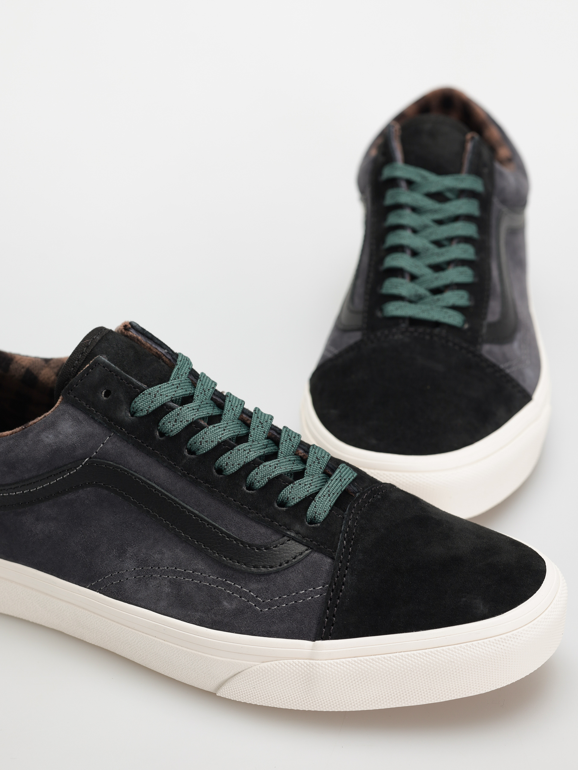 Обувки Vans Old Skool (pig suede plaid gray/black)