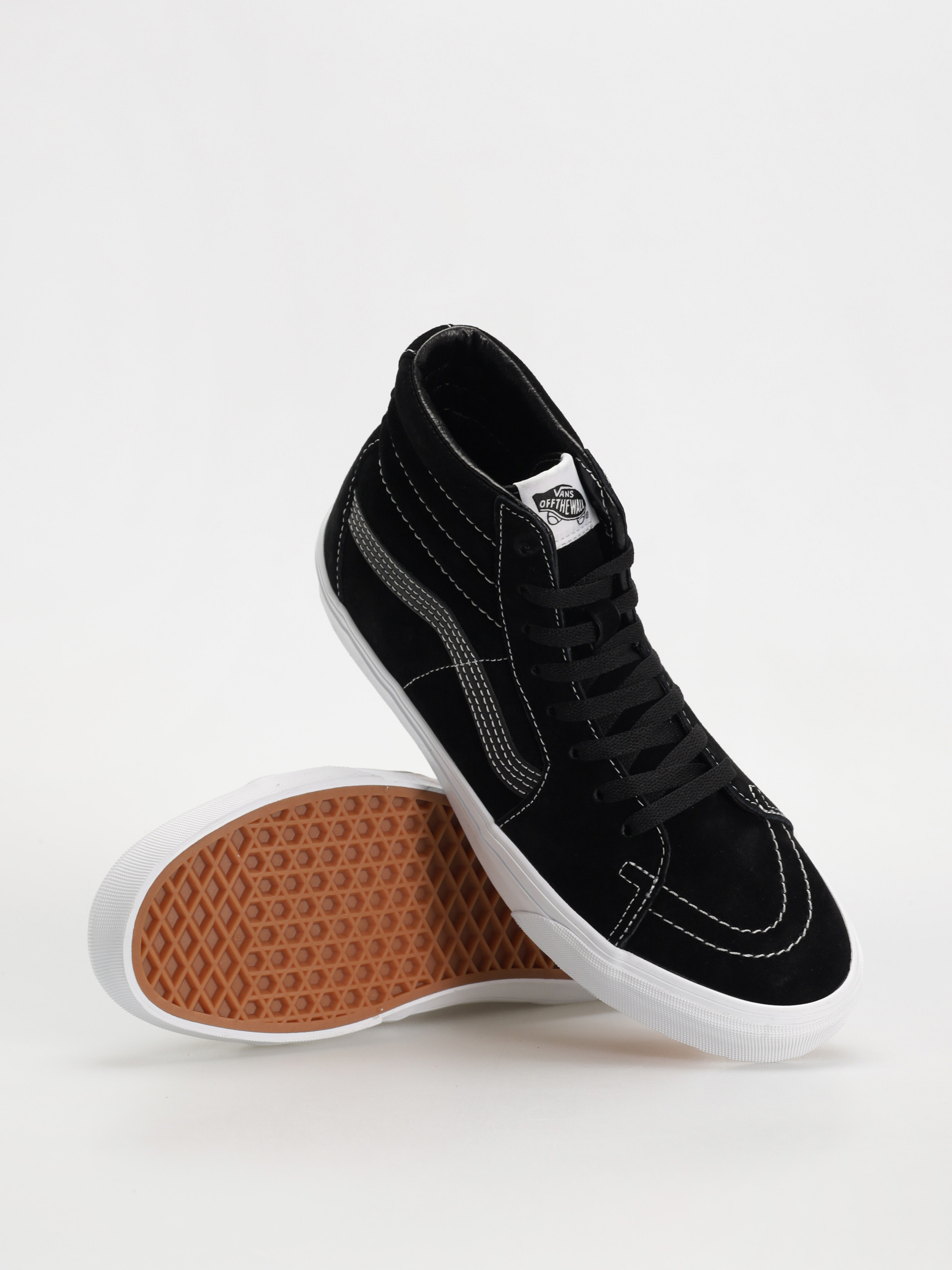 Обувки Vans Sk8 Hi (pig suede black)
