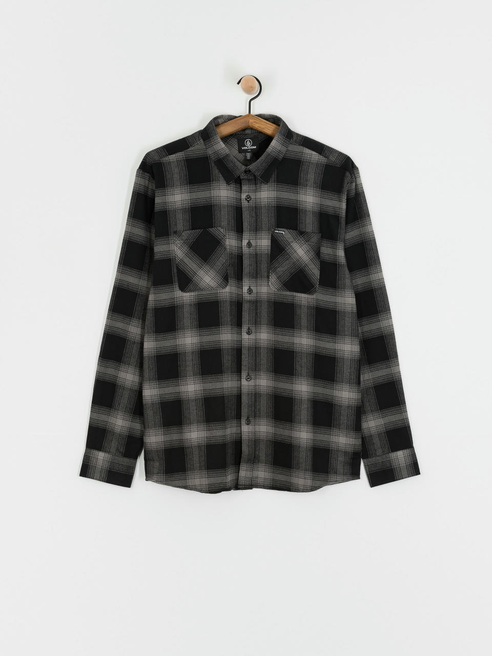 Риза Volcom Netastone Flannel Ls (black)