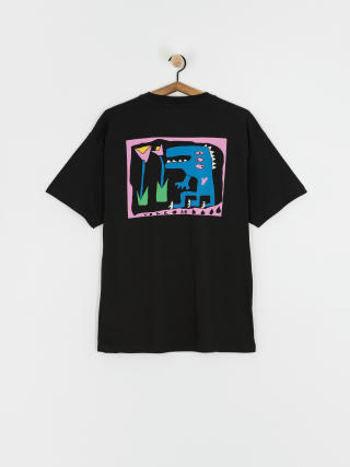 Тениска Volcom Arthur Dino Lse (black)