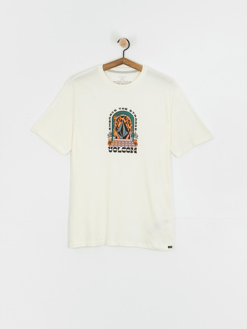 Тениска Volcom Sacred Stone (off white)