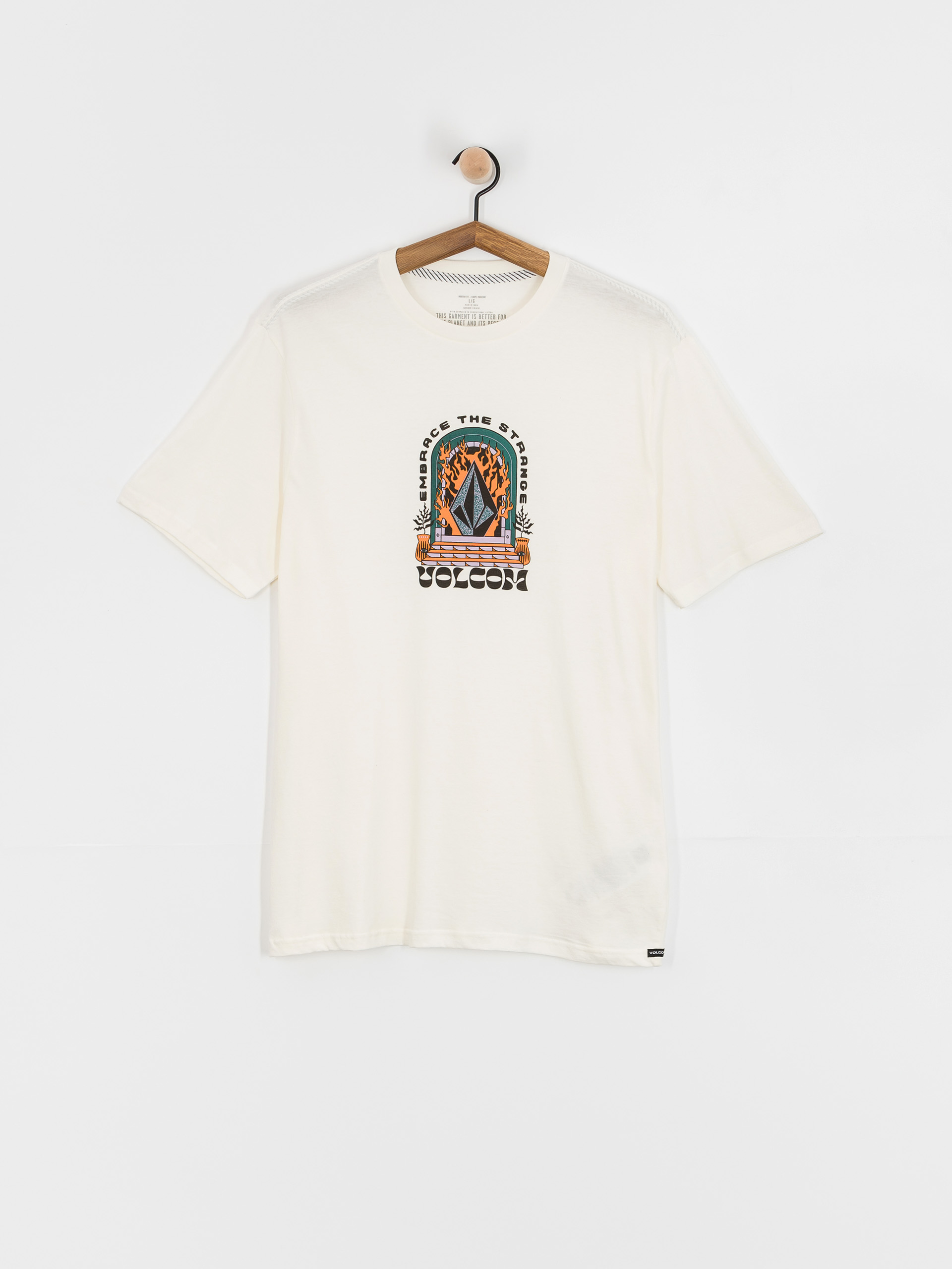 Тениска Volcom Sacred Stone (off white)