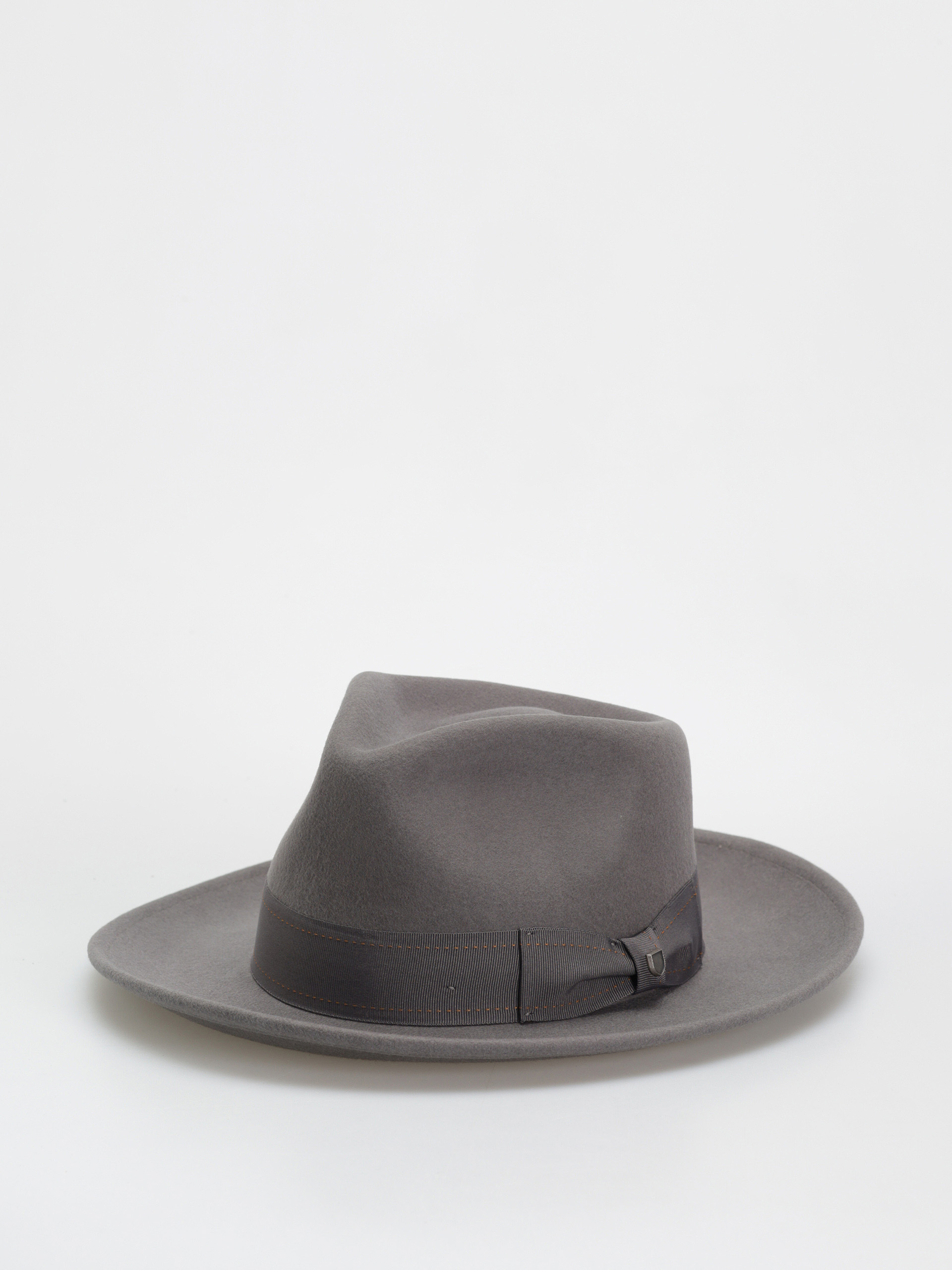 Шапка с периферия Brixton Swindle Convertabrim Fedora (grey/grey)