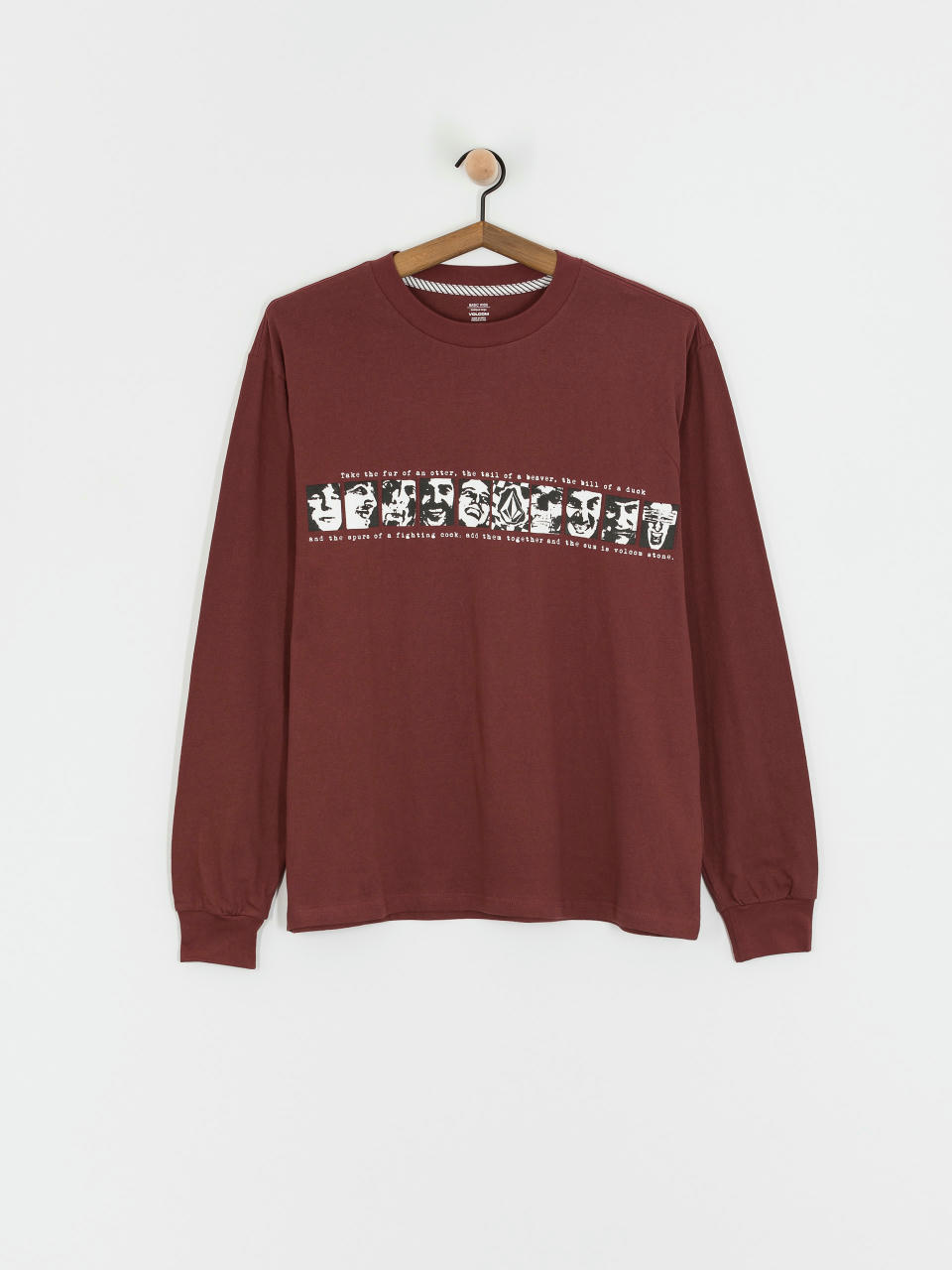 Блуза Volcom Skate Vitals Remy Lst 2 (merlot)