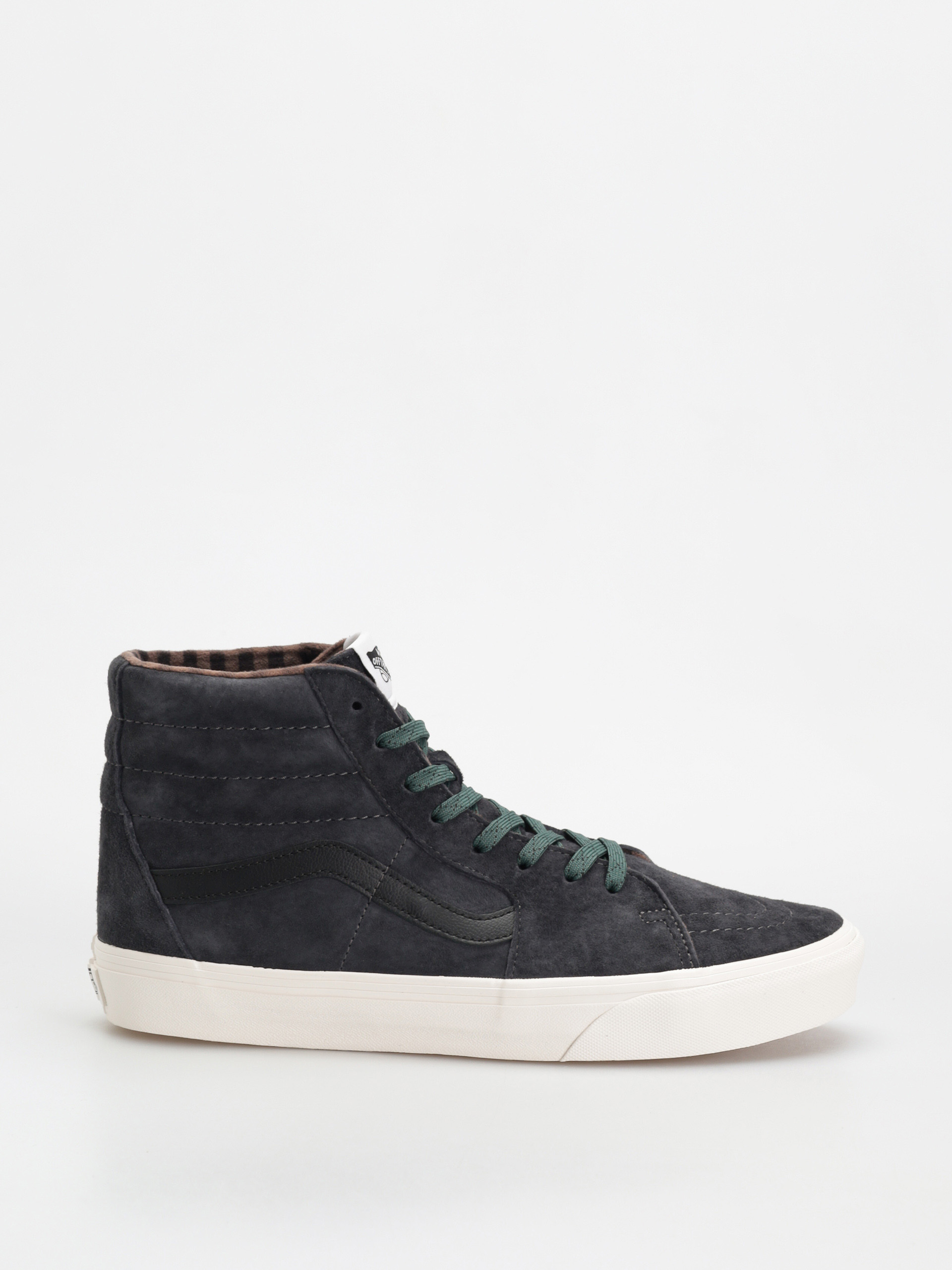 Обувки Vans Sk8 Hi (pig suede plaid gray/black)