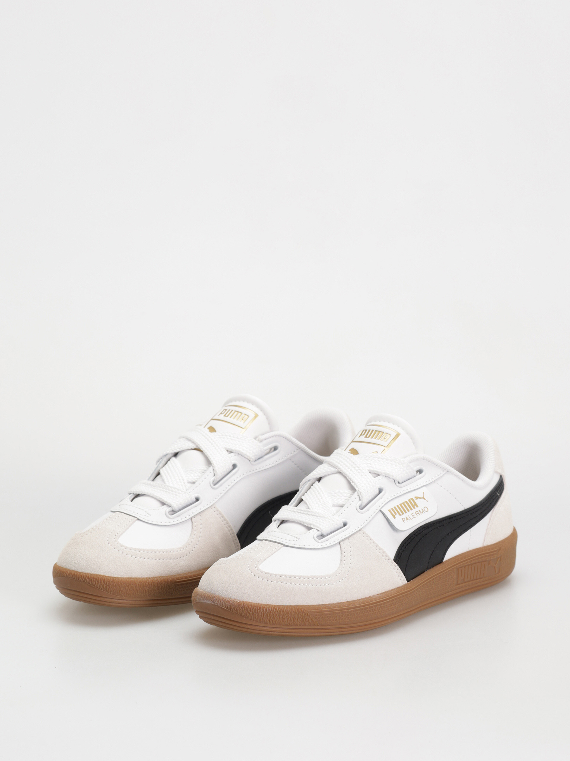 Обувки Puma Palermo Wide Lace SD (puma white puma black)