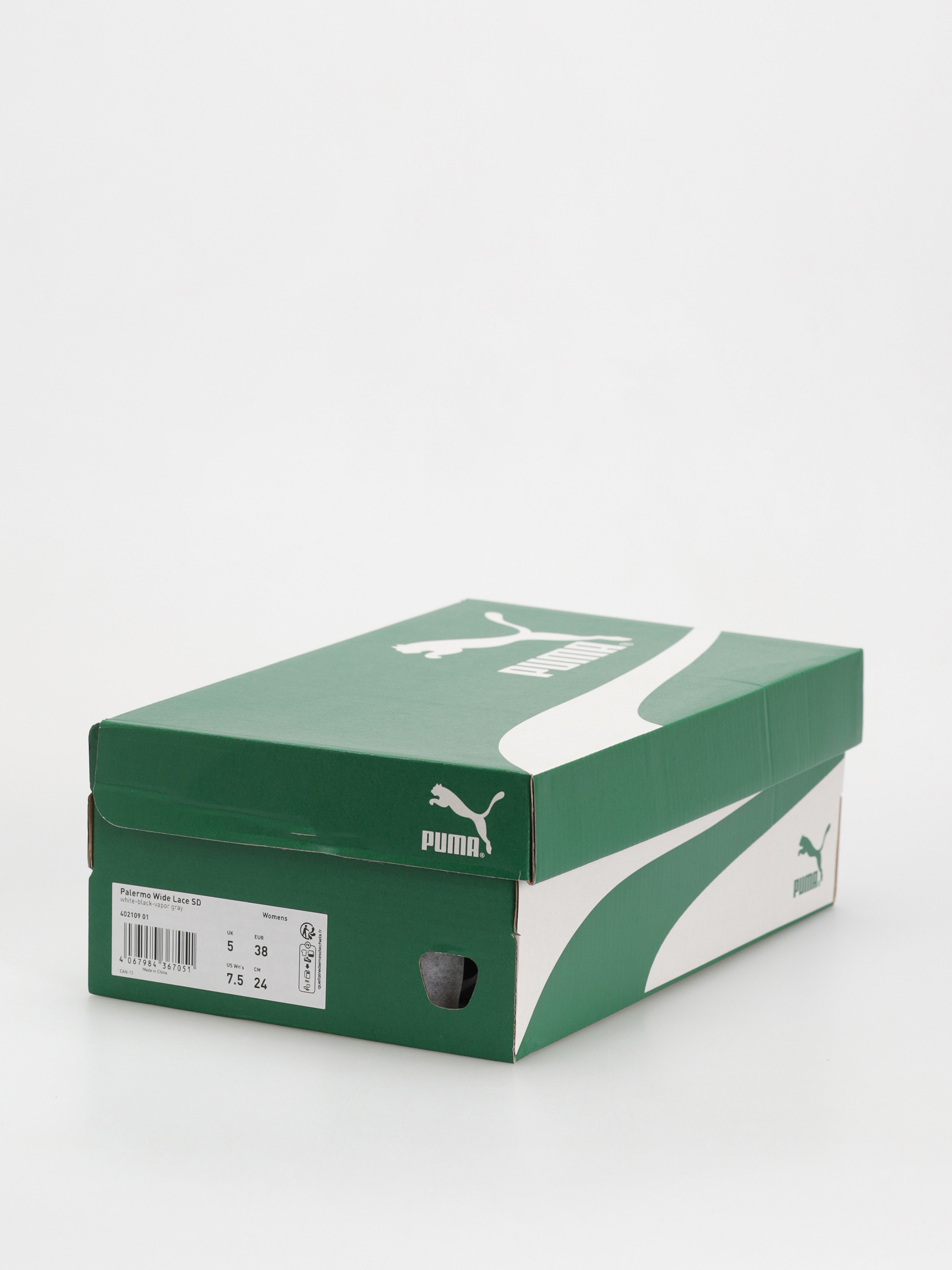 Обувки Puma Palermo Wide Lace SD (puma white puma black)