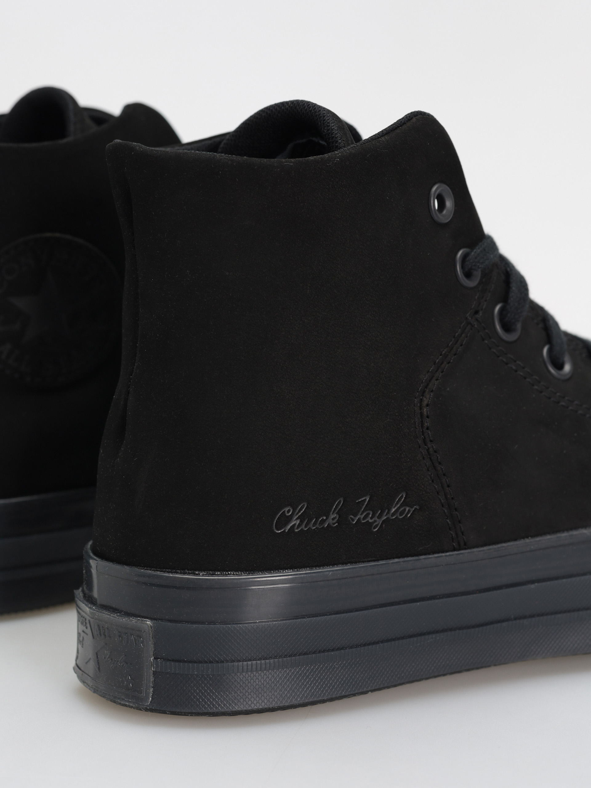 Кецове Converse Chuck 70 Hi Marquis Nubuck Suede (black/black/black)