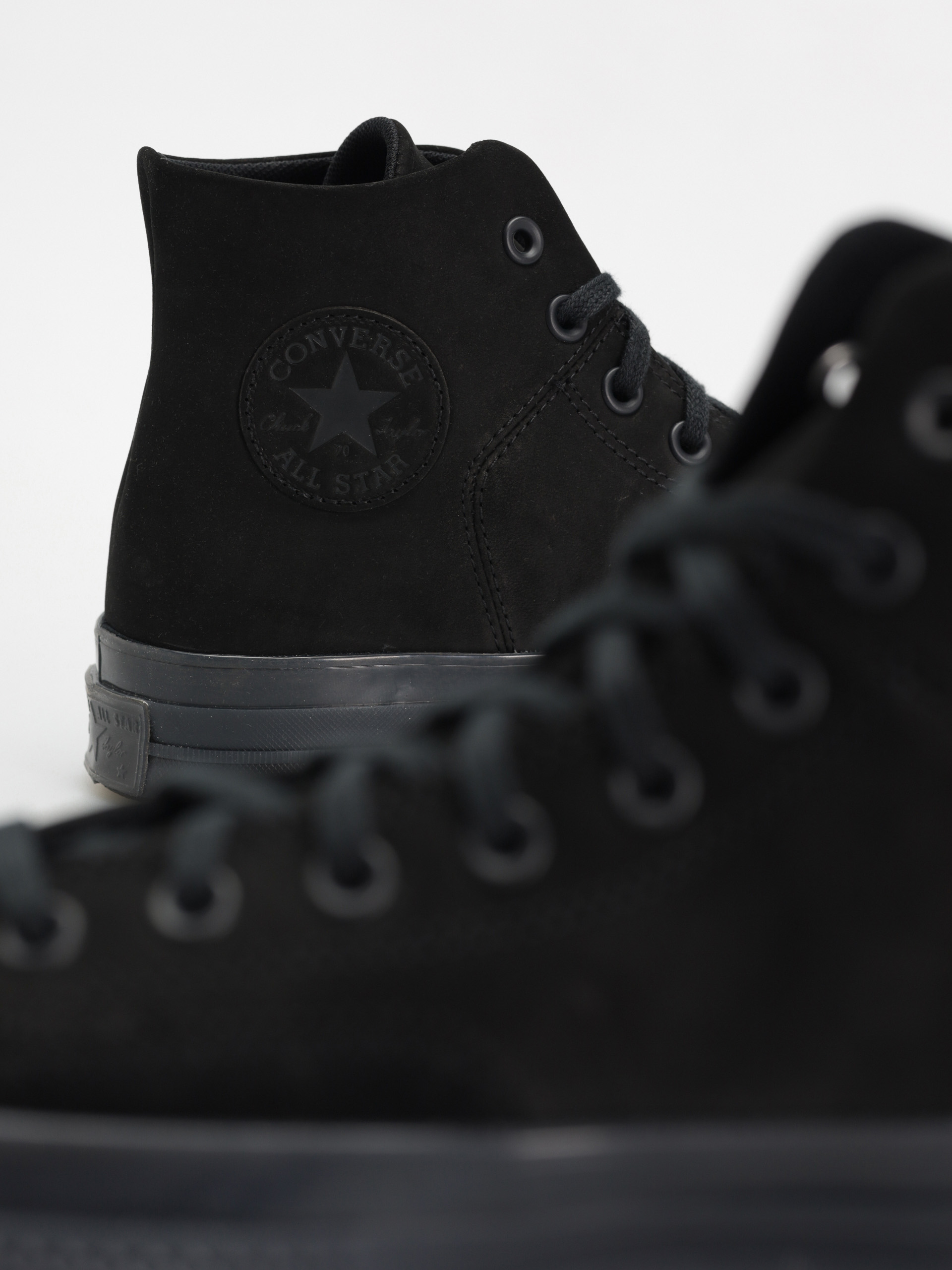 Кецове Converse Chuck 70 Hi Marquis Nubuck Suede (black/black/black)