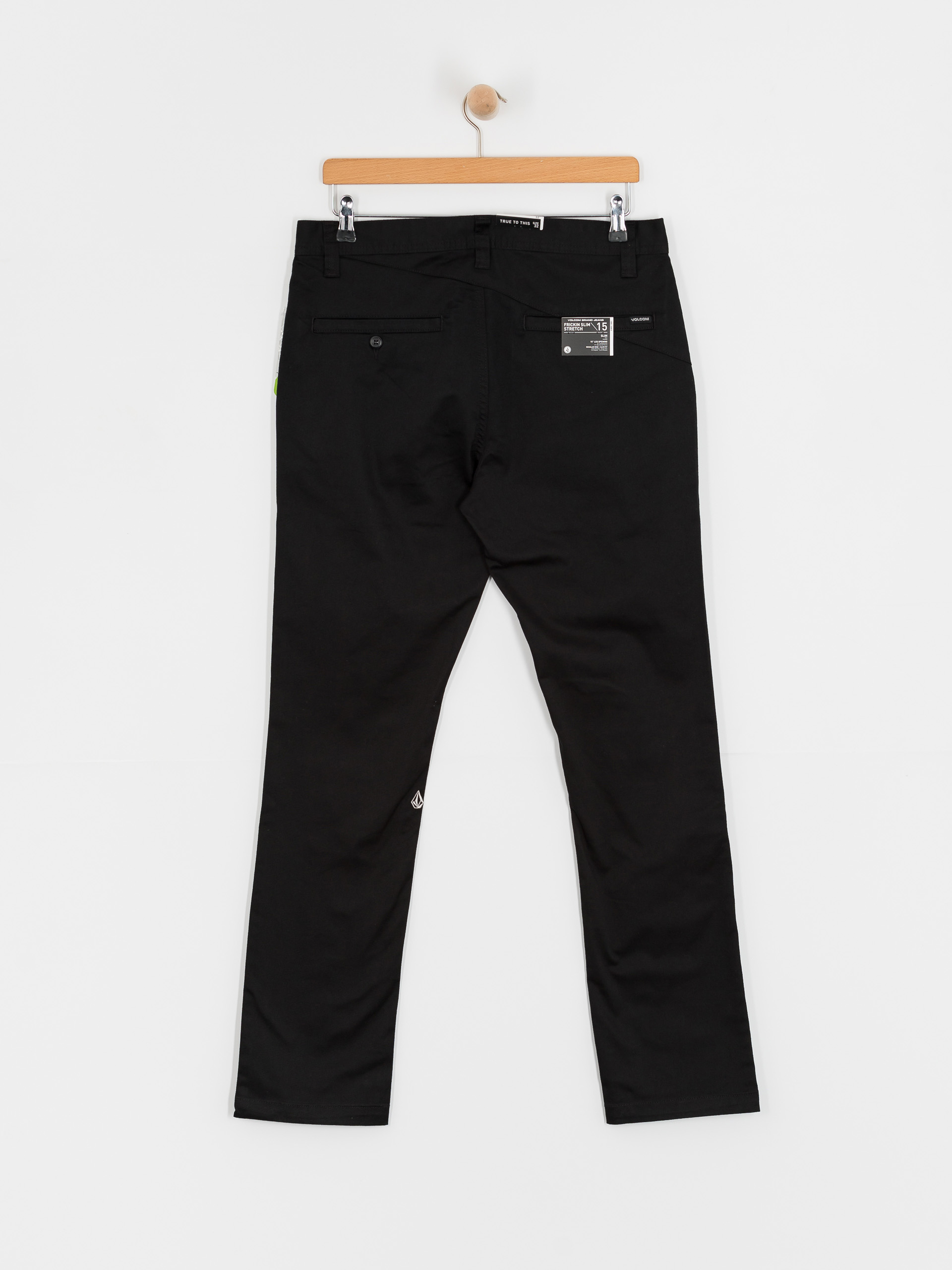 Панталони Volcom Frickin Slim Stretch (black)