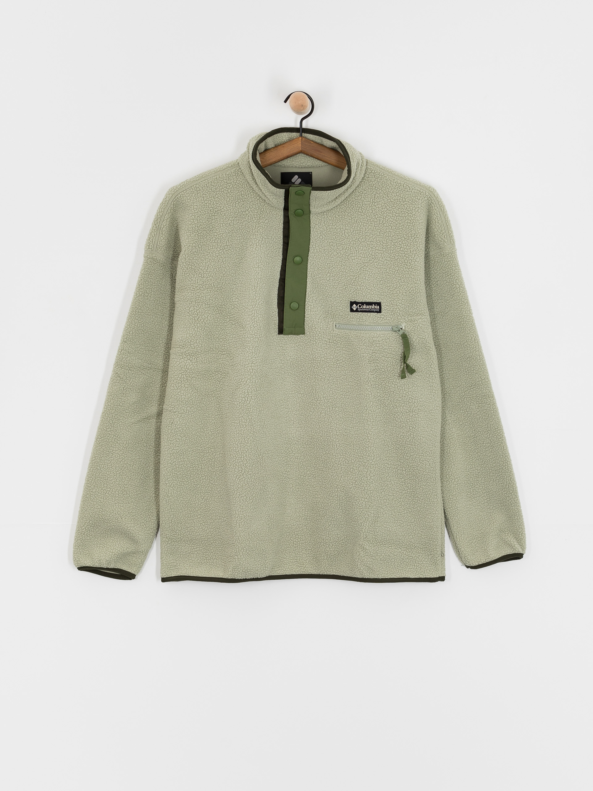 Мъжки Поларени суитшърт Columbia Helvetia II Half Snap (safari)