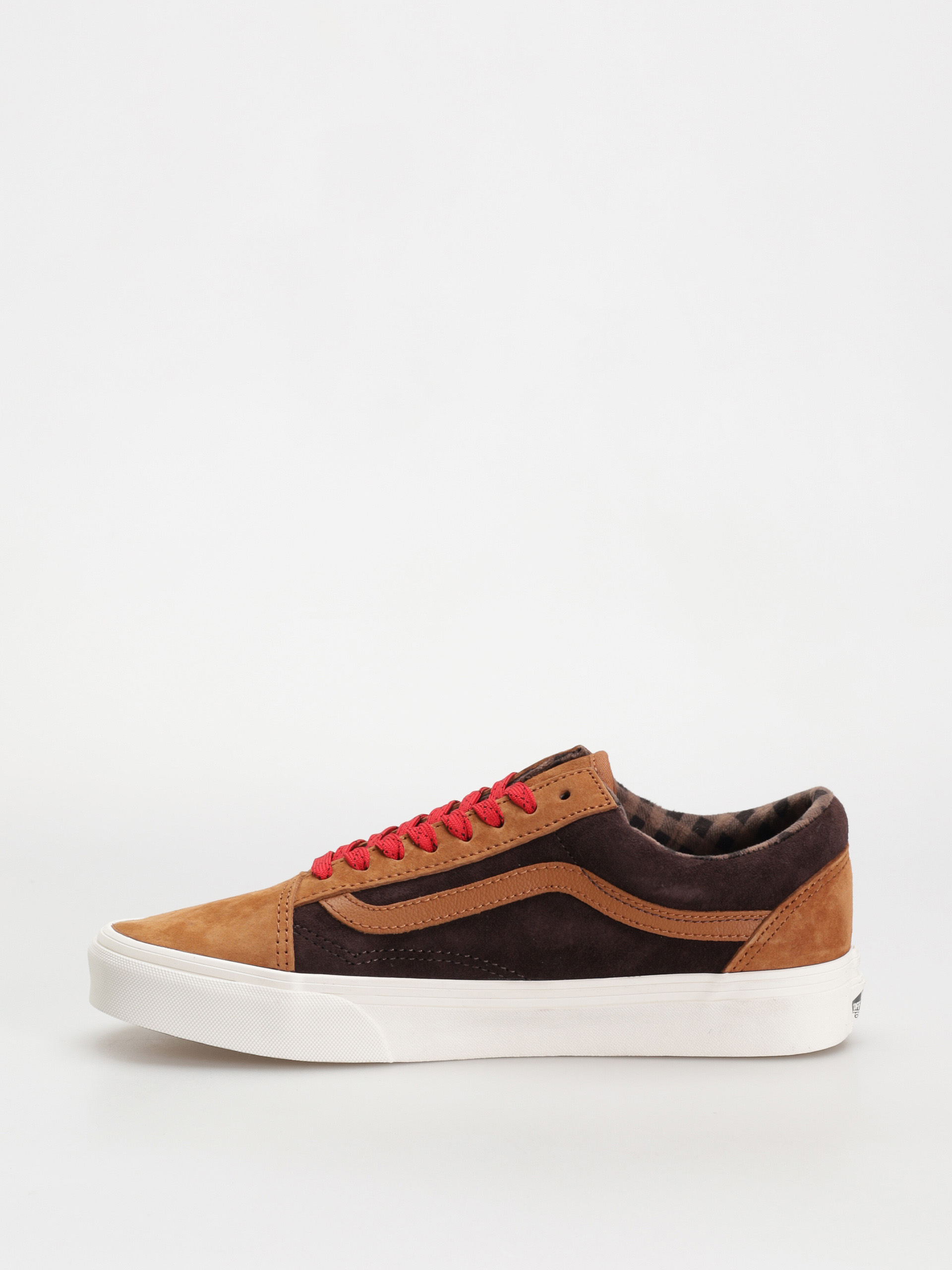 Обувки Vans Old Skool (pig suede plaid glazed ginger)