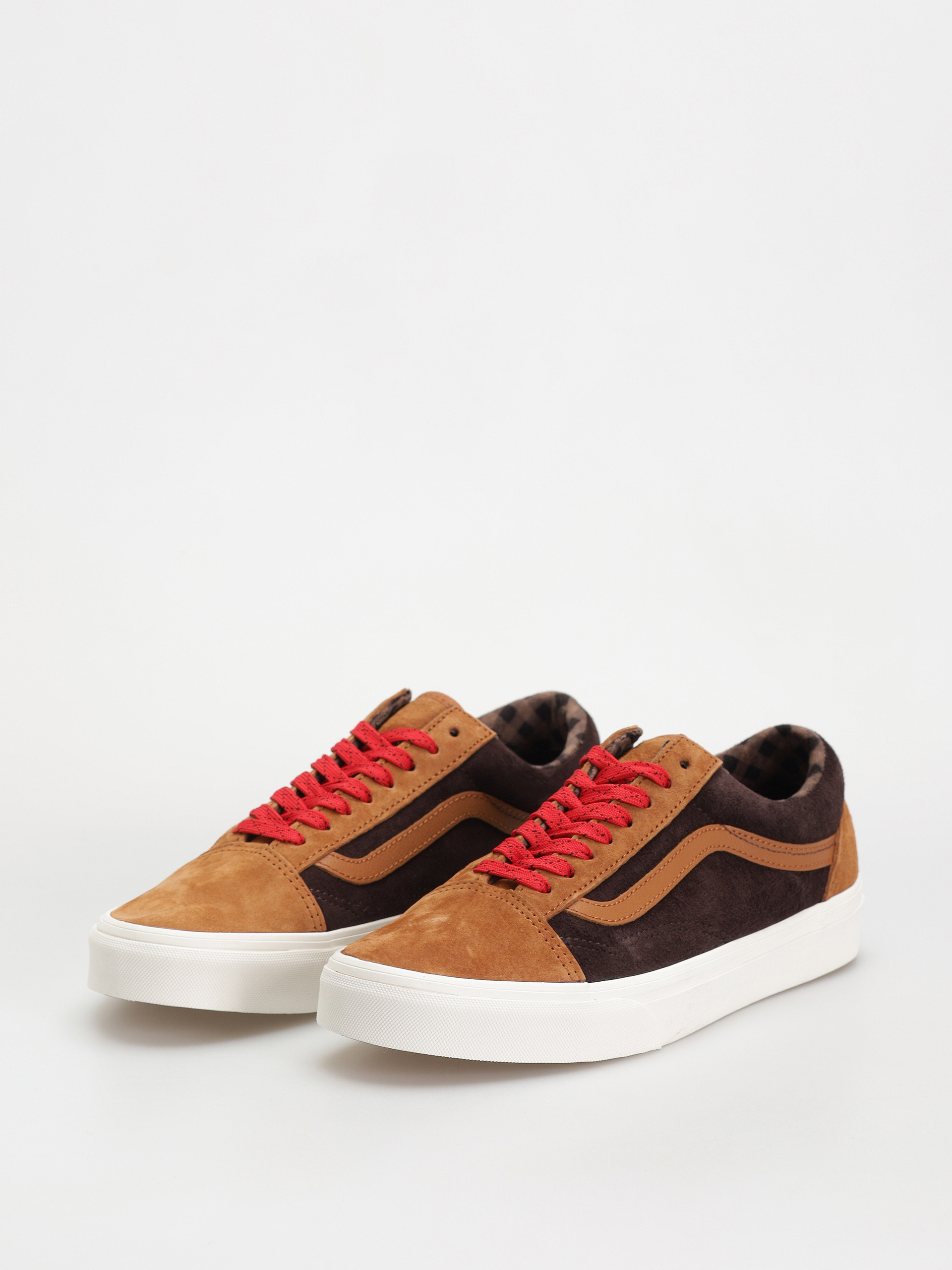 Обувки Vans Old Skool (pig suede plaid glazed ginger)