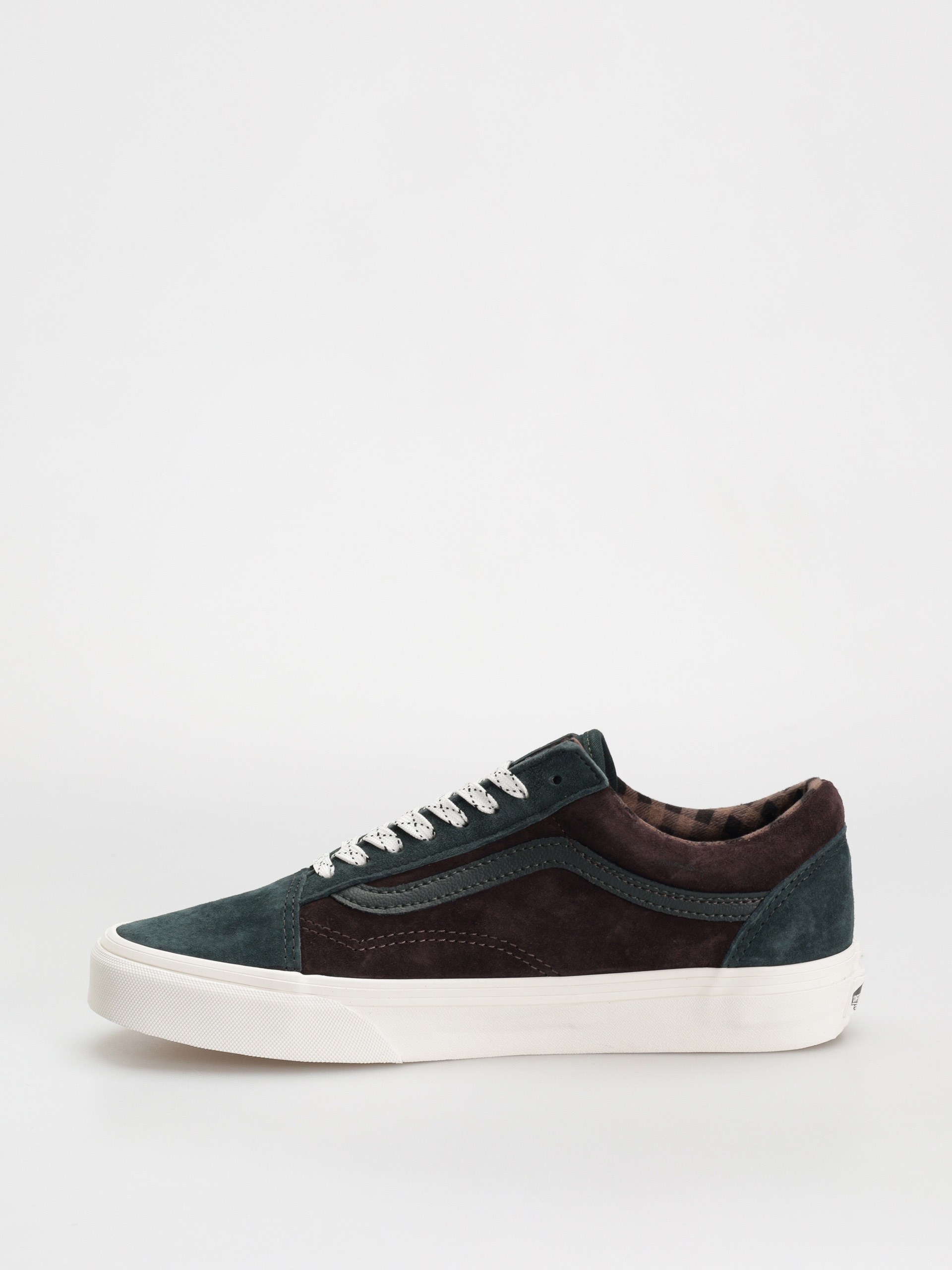 Обувки Vans Old Skool (pig suede plaid scarab)