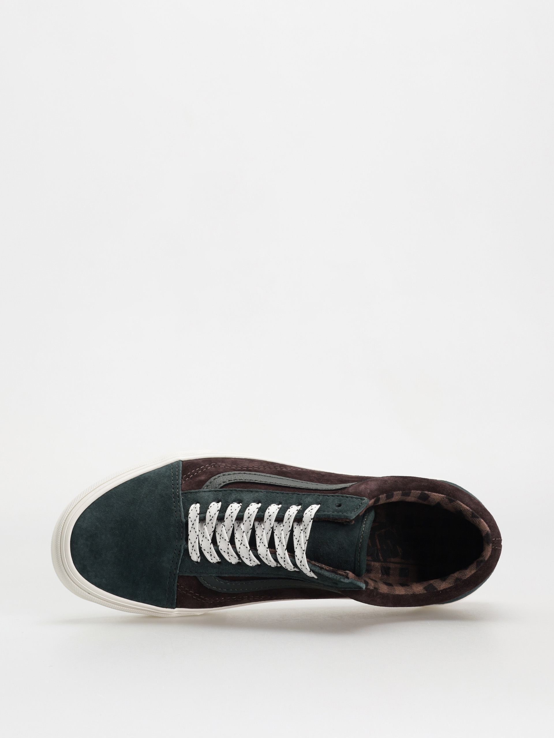 Обувки Vans Old Skool (pig suede plaid scarab)